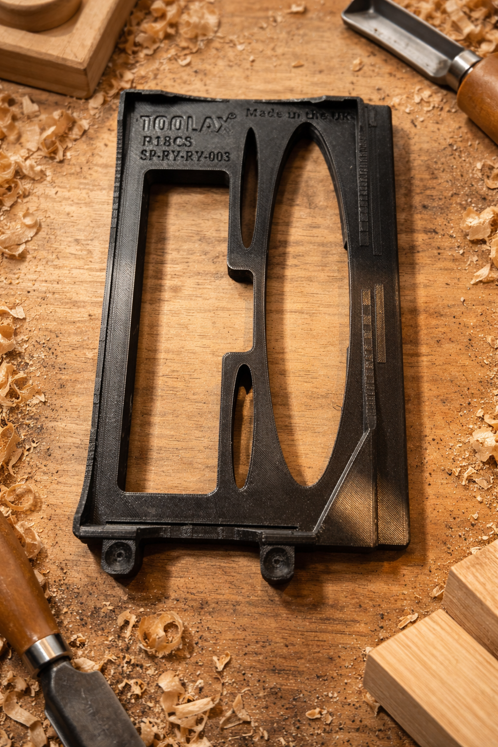TOOLAX Skid Plate for Ryobi R18CS Circular Saw – Compatible with Ryobi Guide Rails