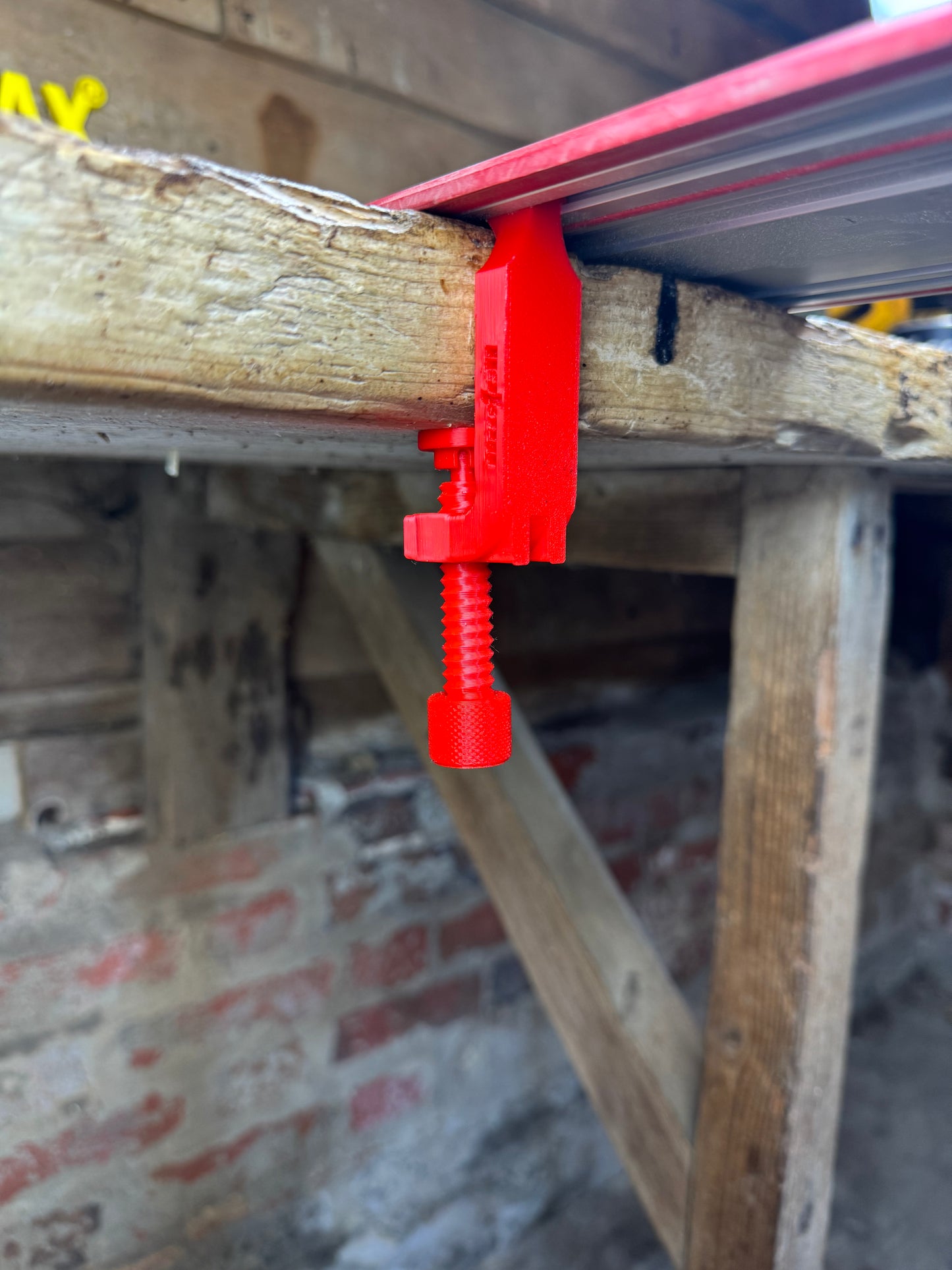 TOOLAX G-Clamp All-In-One + 45&90 Degree Angle Guide Rail Stop compatible with Mafell
