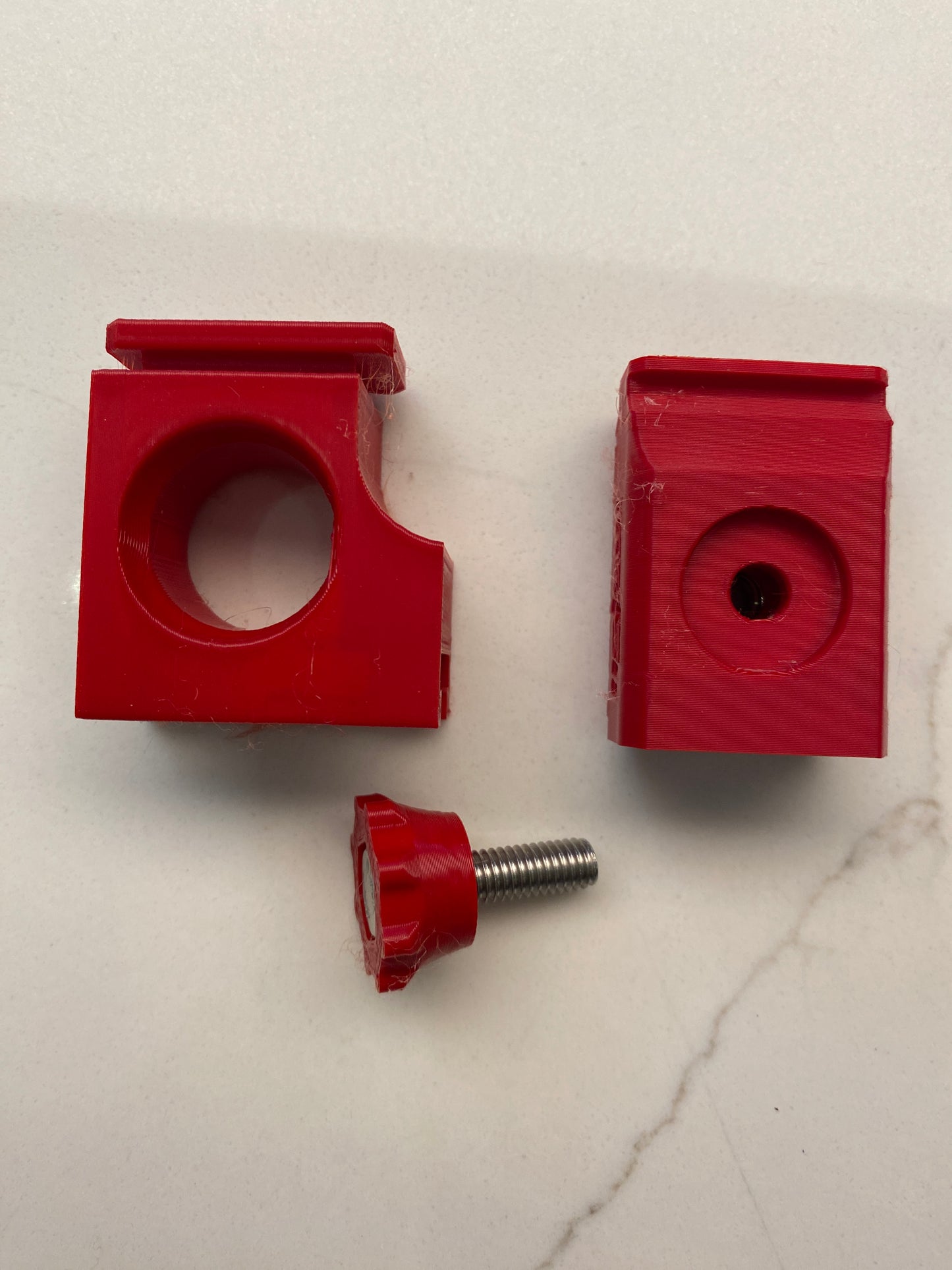 Mafell / Flex track saw guide rail clamp adaptor feet - to fit Bessey Clamp