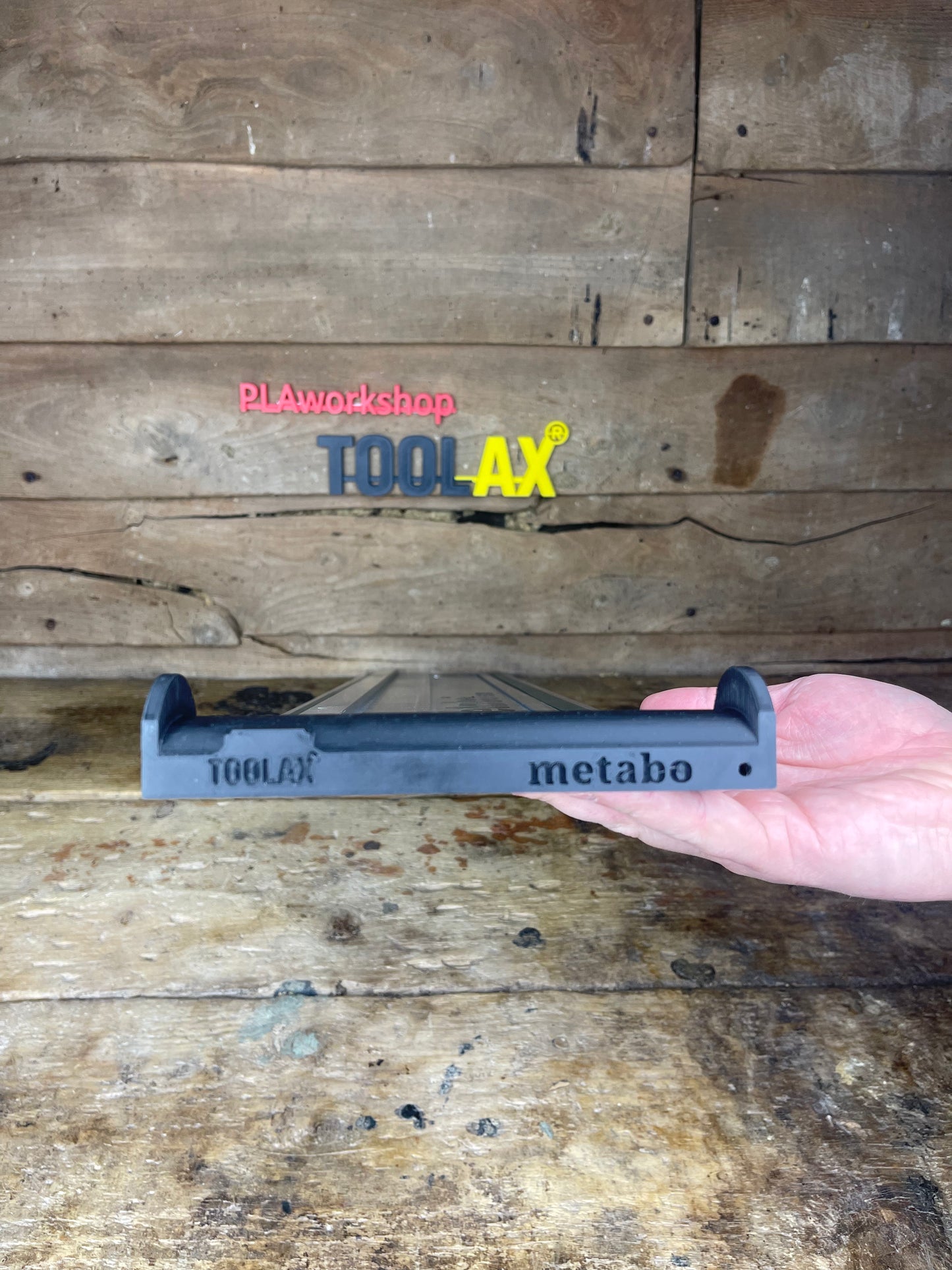 TOOLAX Guide Rail Hose & Cable Deflector – Fits Metabo Guide Rails