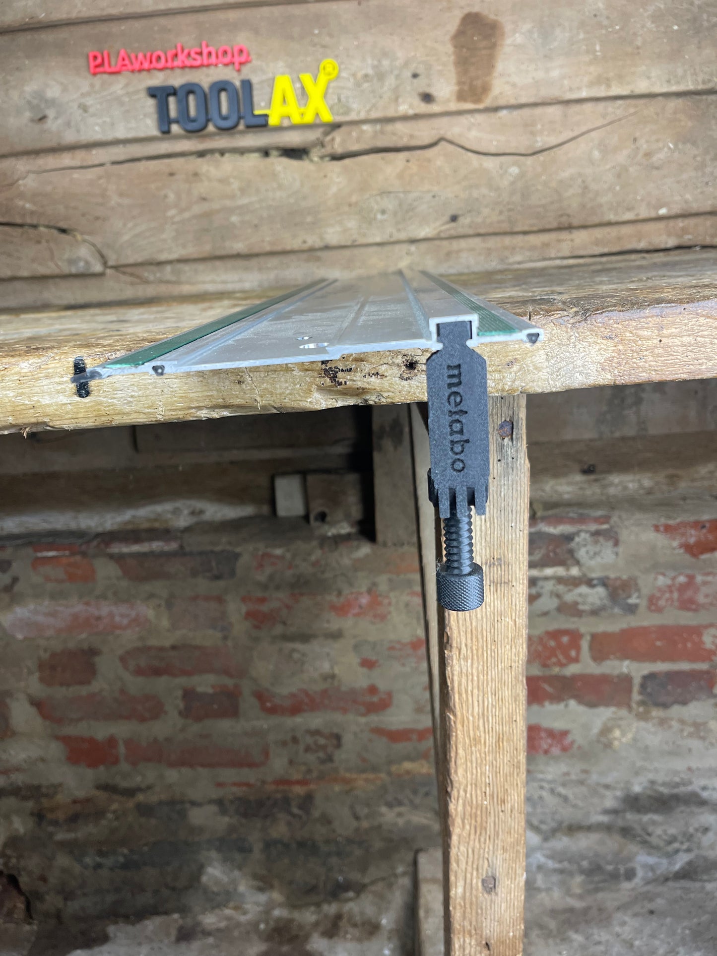 TOOLAX G-Style clamps- compatible with Metabo track saw guide rail