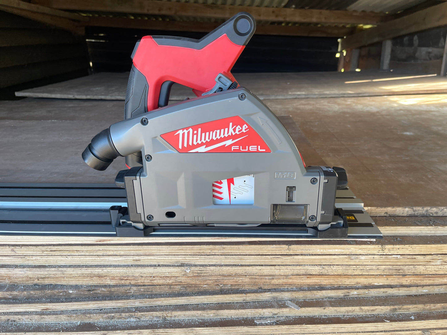 TOOLAX Guide Rail Adapter Base – Cut Perfect 45° & 90° Angles compatible with Milwaukee M18 FPS55 – Fits Dewalt Guide Rails