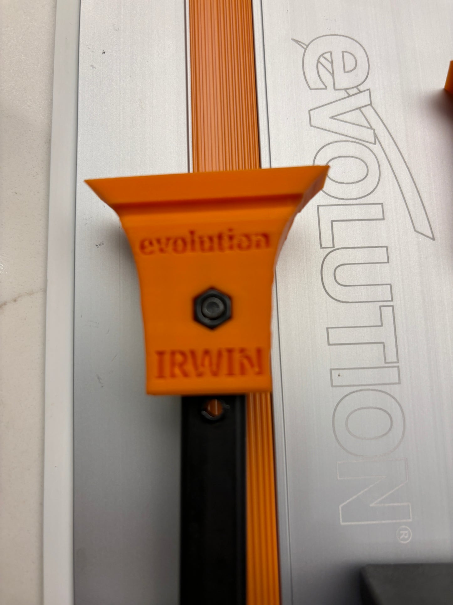 Evolution track Saw guide rail clamp feet (PK 2) - For Irwin Quick Grip