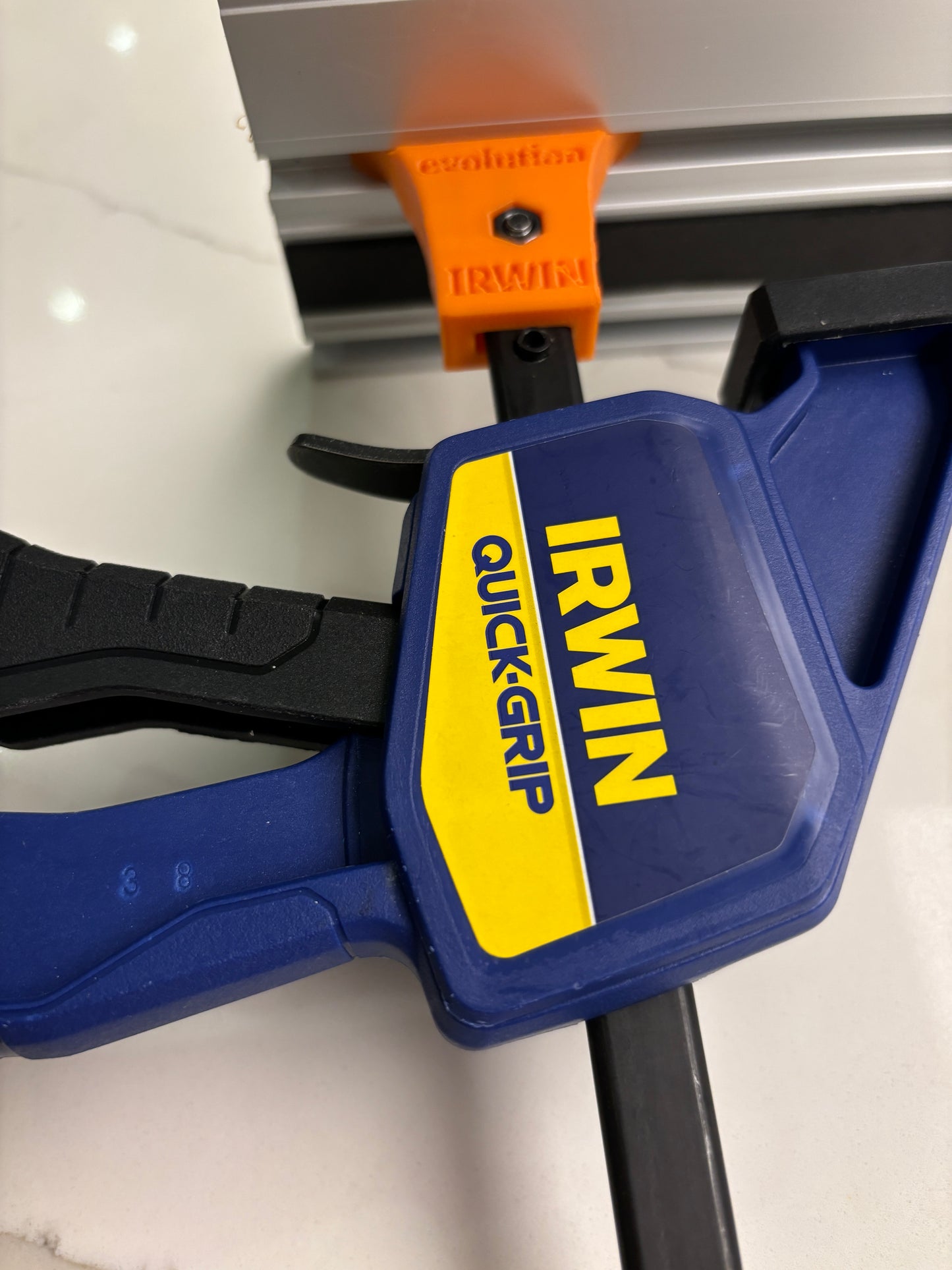Evolution track Saw guide rail clamp feet (PK 2) - For Irwin Quick Grip