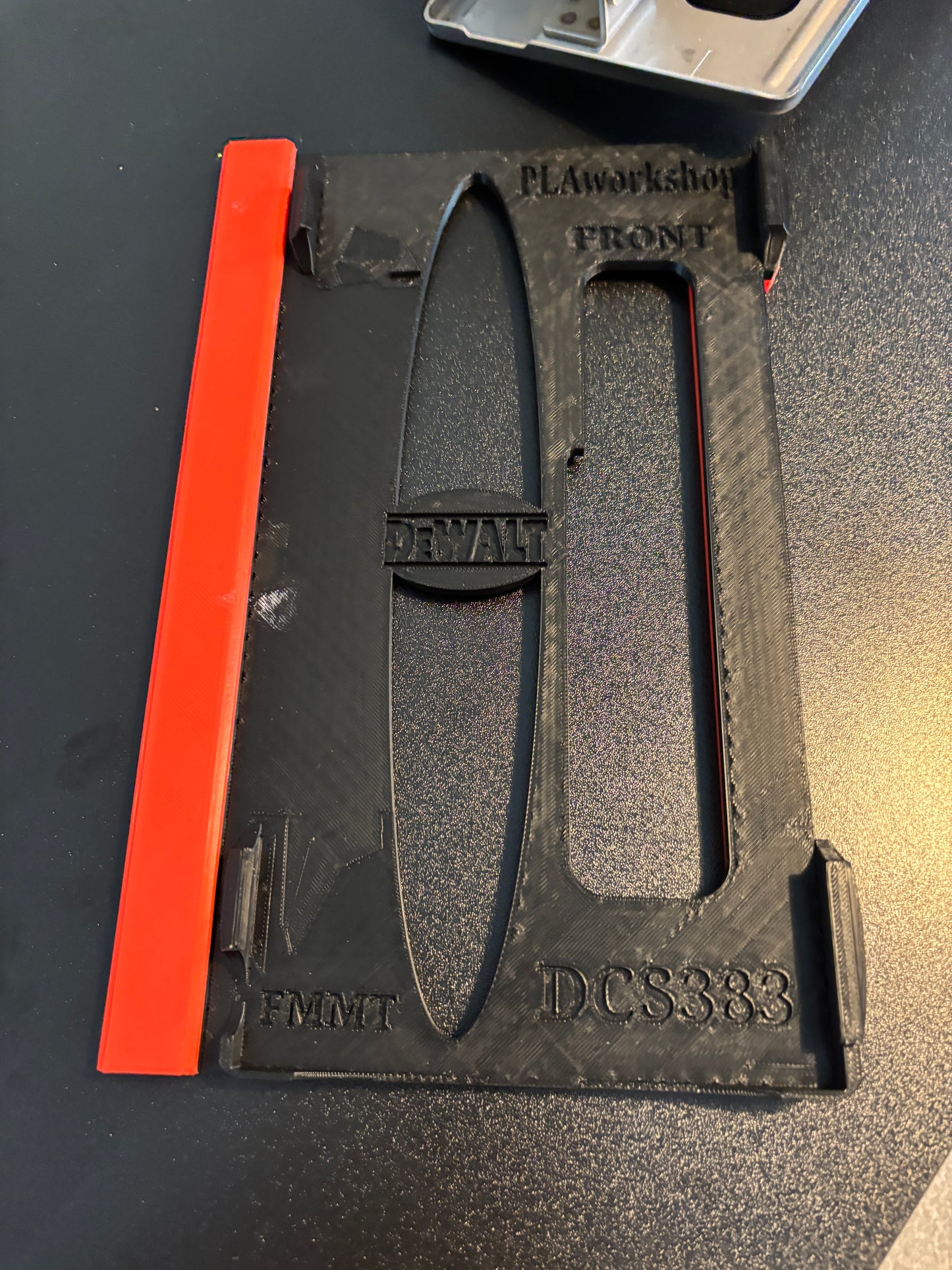 Dewalt DCS383 Metal Saw Adaptor base / Skid plate for Circular Saw to fit Evolution Guide rail