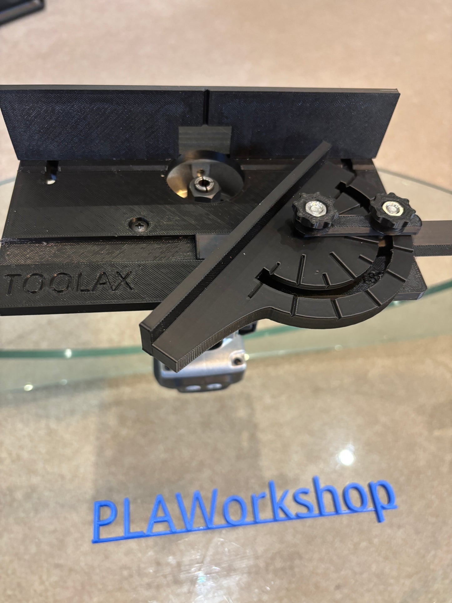 Mini Bench Top Router Table with Angle/Fence Guide for Trend T18S /R14B