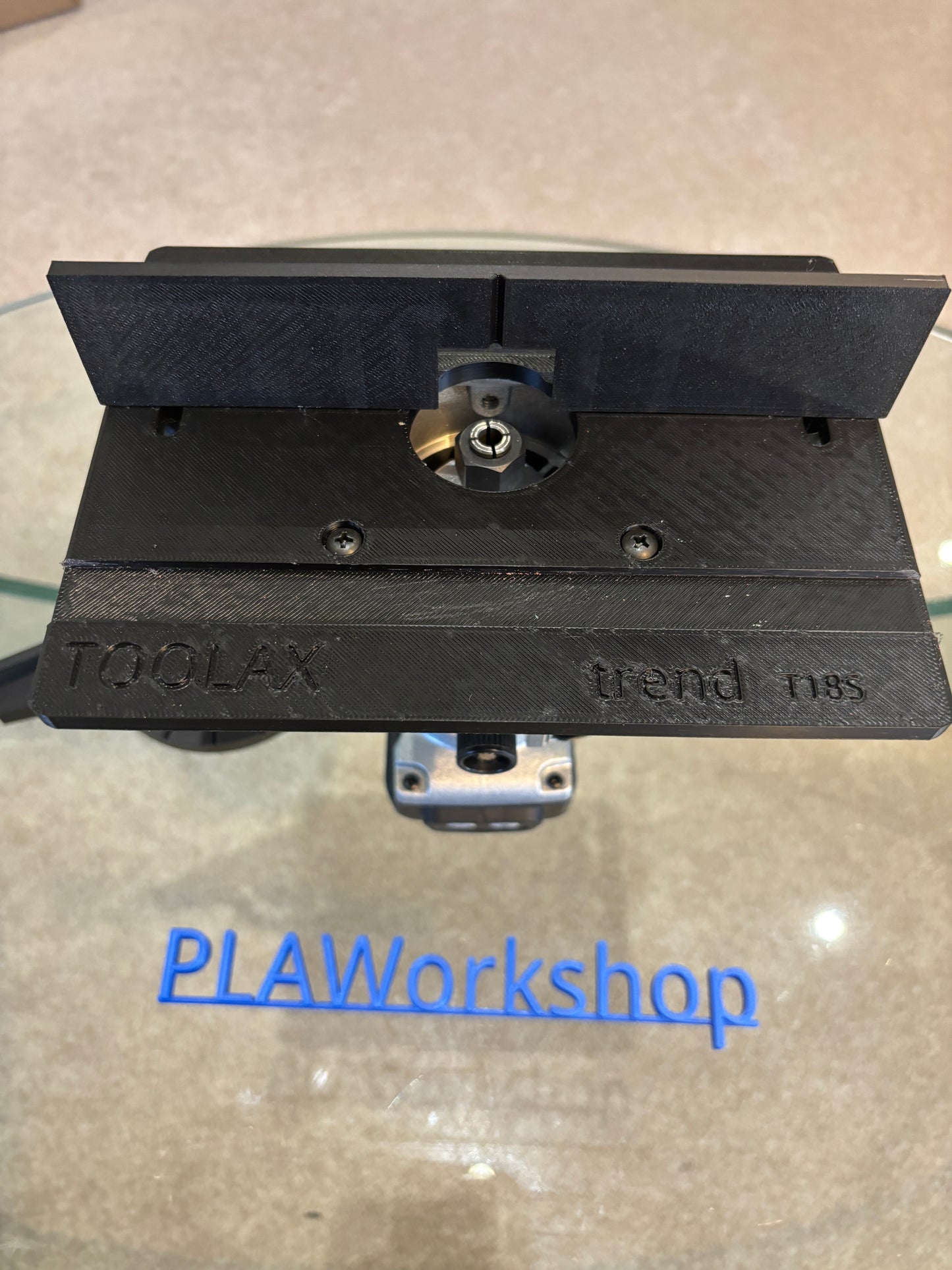 Mini Bench Top Router Table with Angle/Fence Guide for Trend T18S /R14B