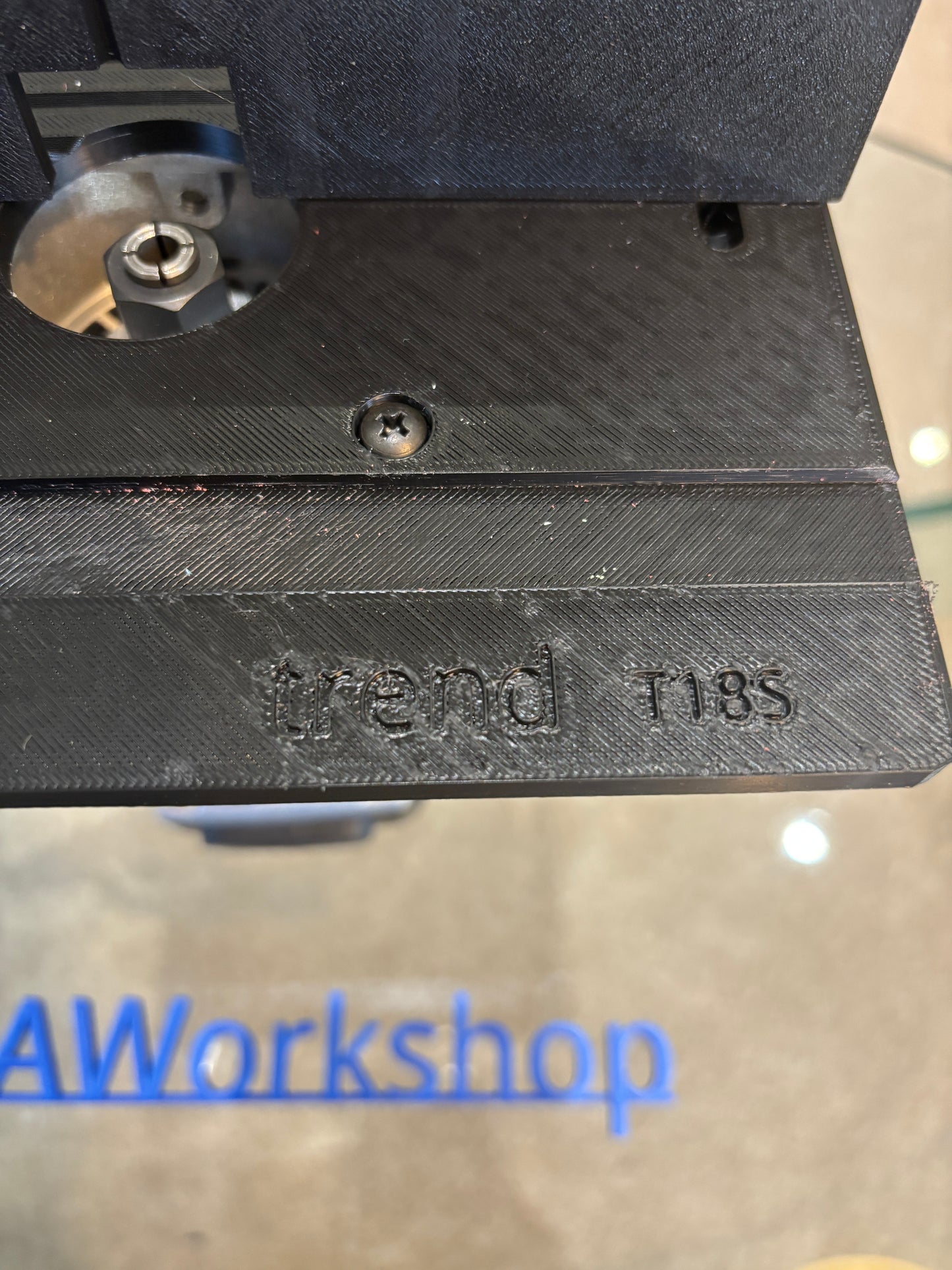 TOOLAX Mini Bench Top Router Table with Angle/Fence Guide