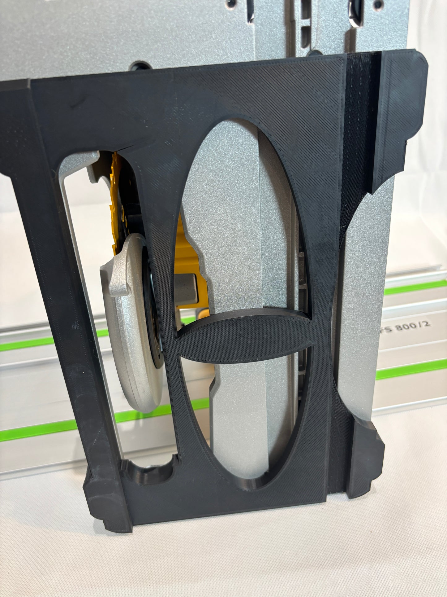 Dewalt DCS572 Adaptor base / Skid plate / Shoe for Circular Saw compatible with Festool Guide rail