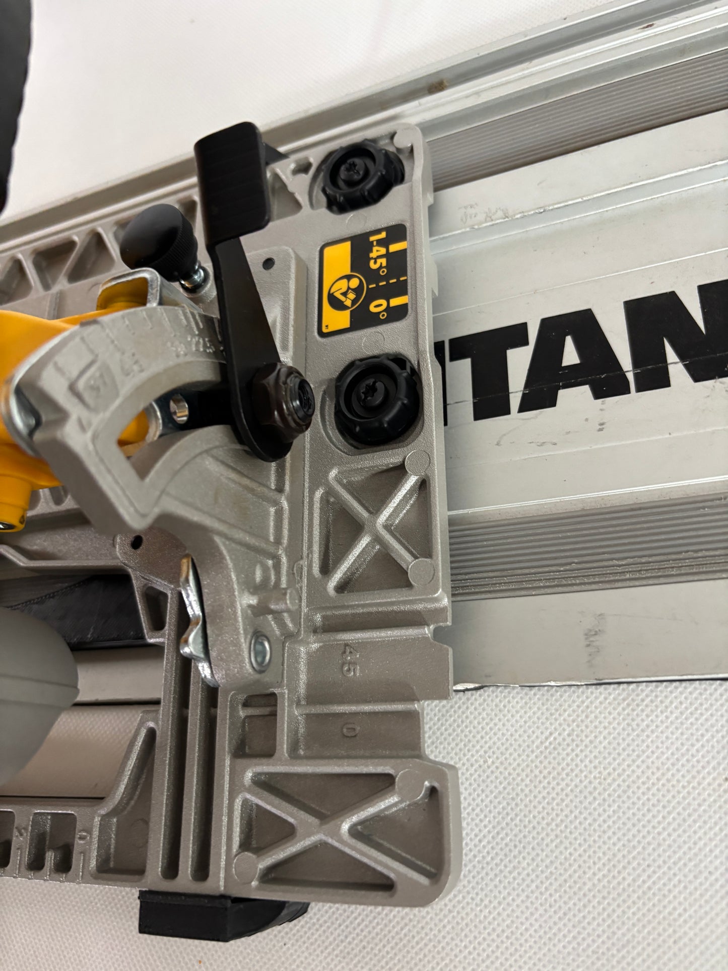 TOOLAX Adapter for Dewalt DCS572 Circular Saw – Compatible with Titan Guide Rail
