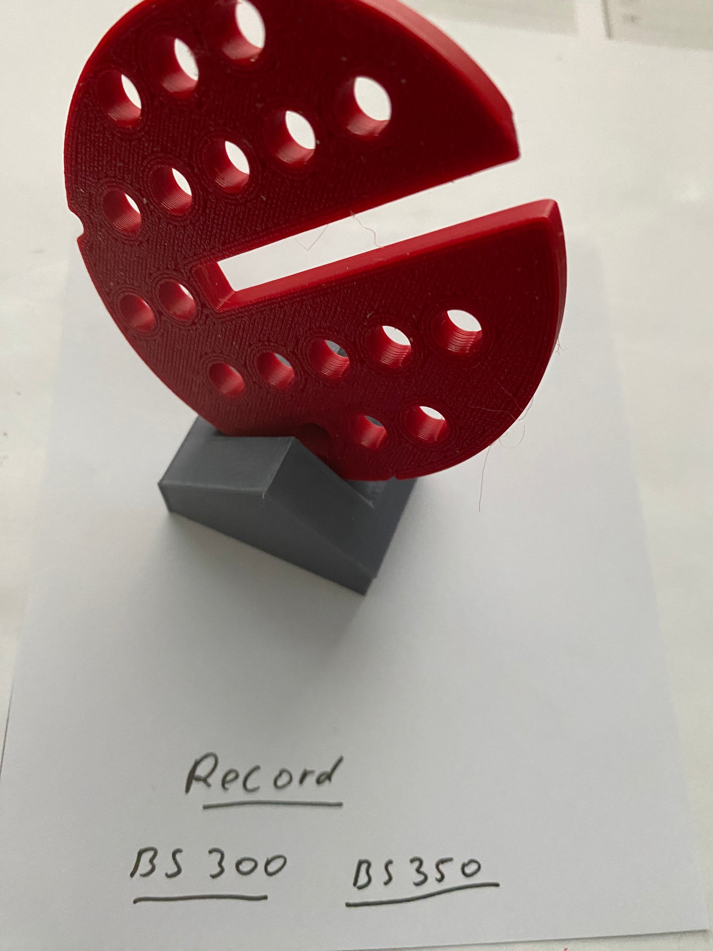 2x TOOLAX Bandsaw Table Insert to fit Record BS-300 BS-350