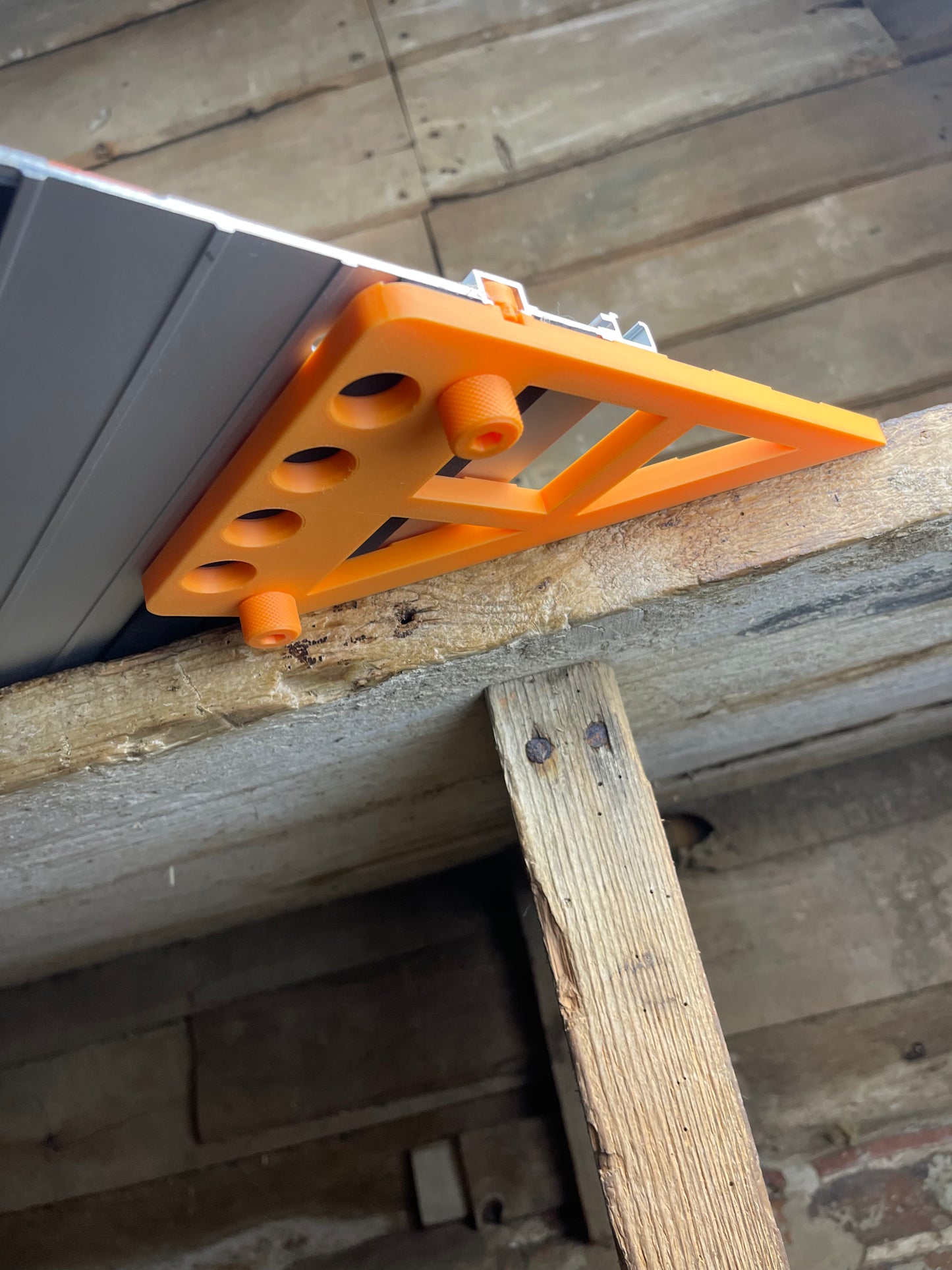 TOOLAX Large Guide Rail Square with 45 & 90 Degree Stops to fit Triton Rail