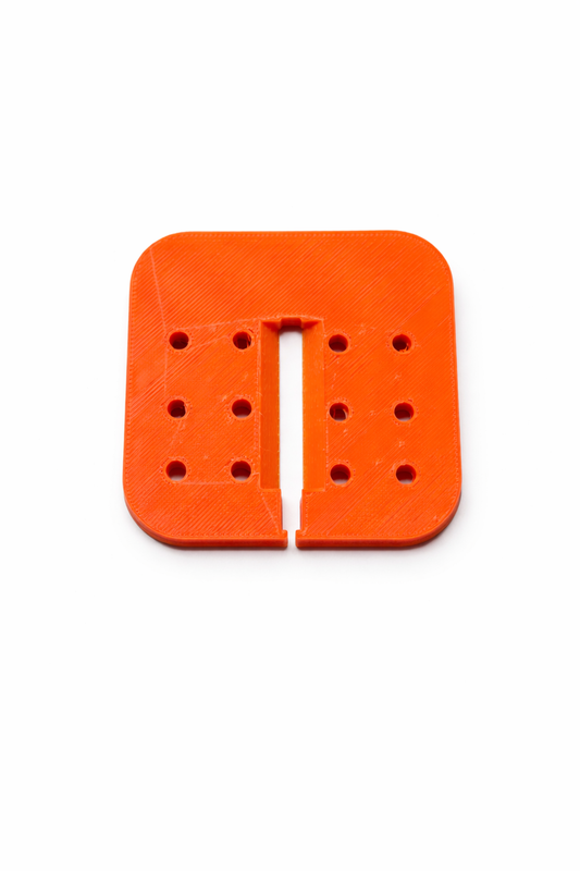 2x Charnwood B300 B350 W721 W730 replacement bandsaw table insert throat plate 80x80x5mm