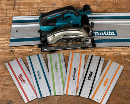 Makita DHS660 / XSH04 Adaptor base supports 90° and 45° cuts for Makita/Milwaukee/Festool/Evolution Guide rails