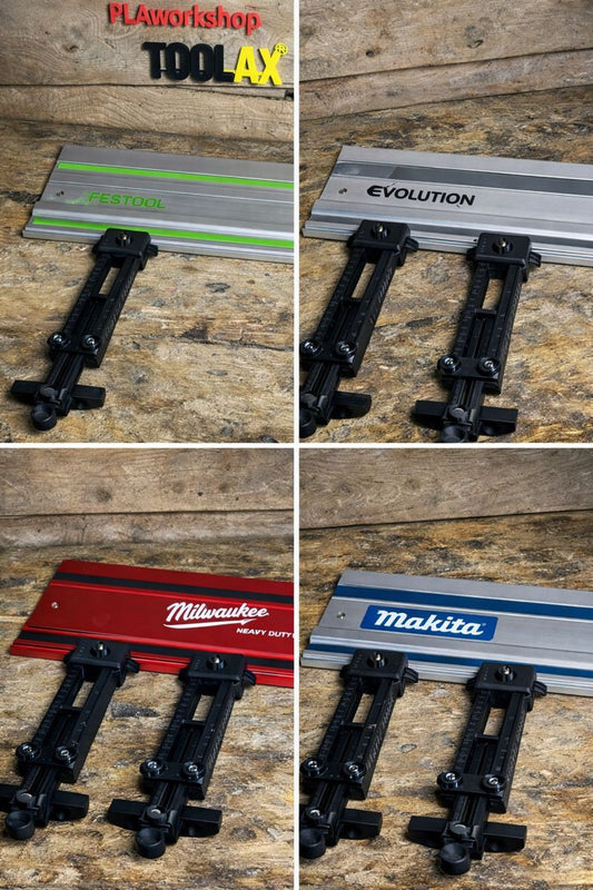 TOOLAX Parallel Guide rail system compatible with Festool, Makita, Milwaukee & Evolution