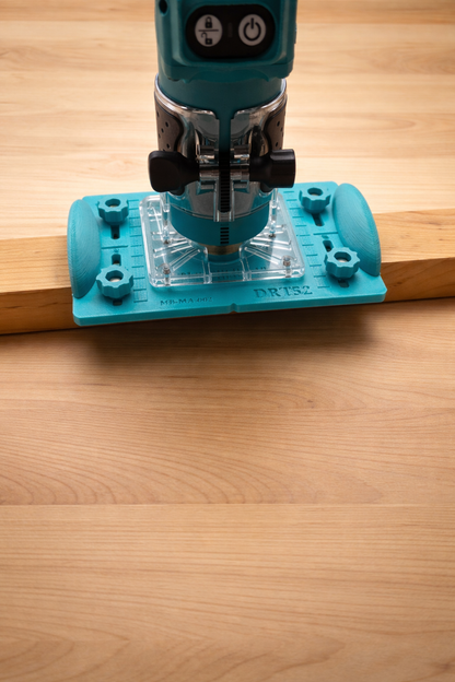 TOOLAX Adaptor for Makita DRT52 router Jig for making mortises / slot mortises / grooves