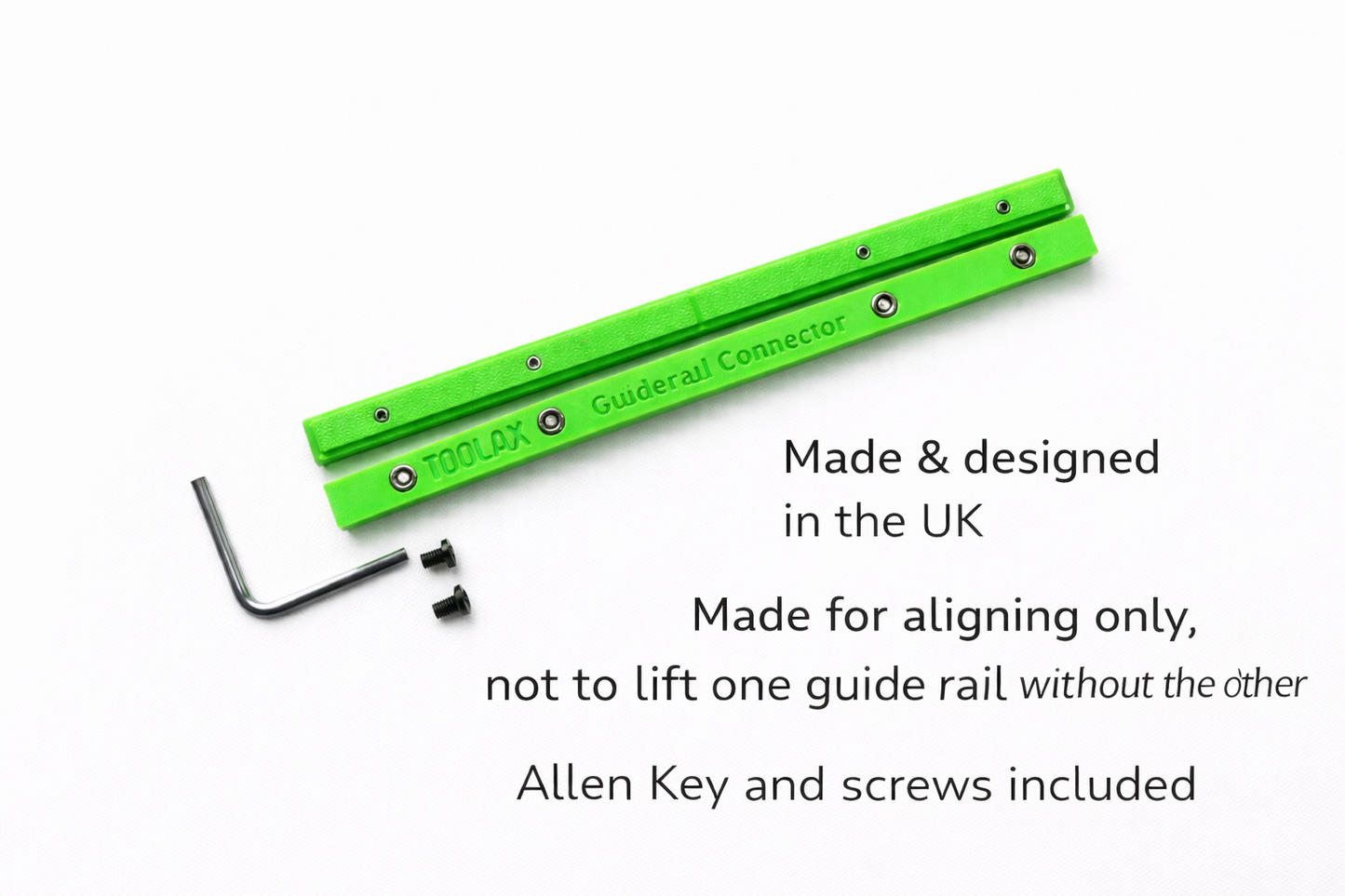 TOOLAX Guide Rail Connector compatible with Festool