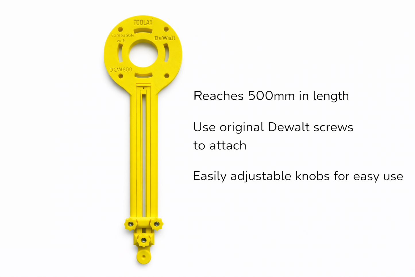 Dewalt DCW600 DWP611 Router Circle Cutting Jig