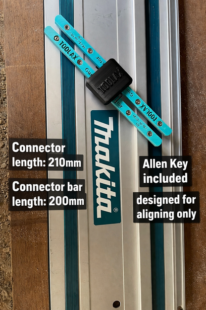 TOOLAX Guide Rail Connector compatible with Makita