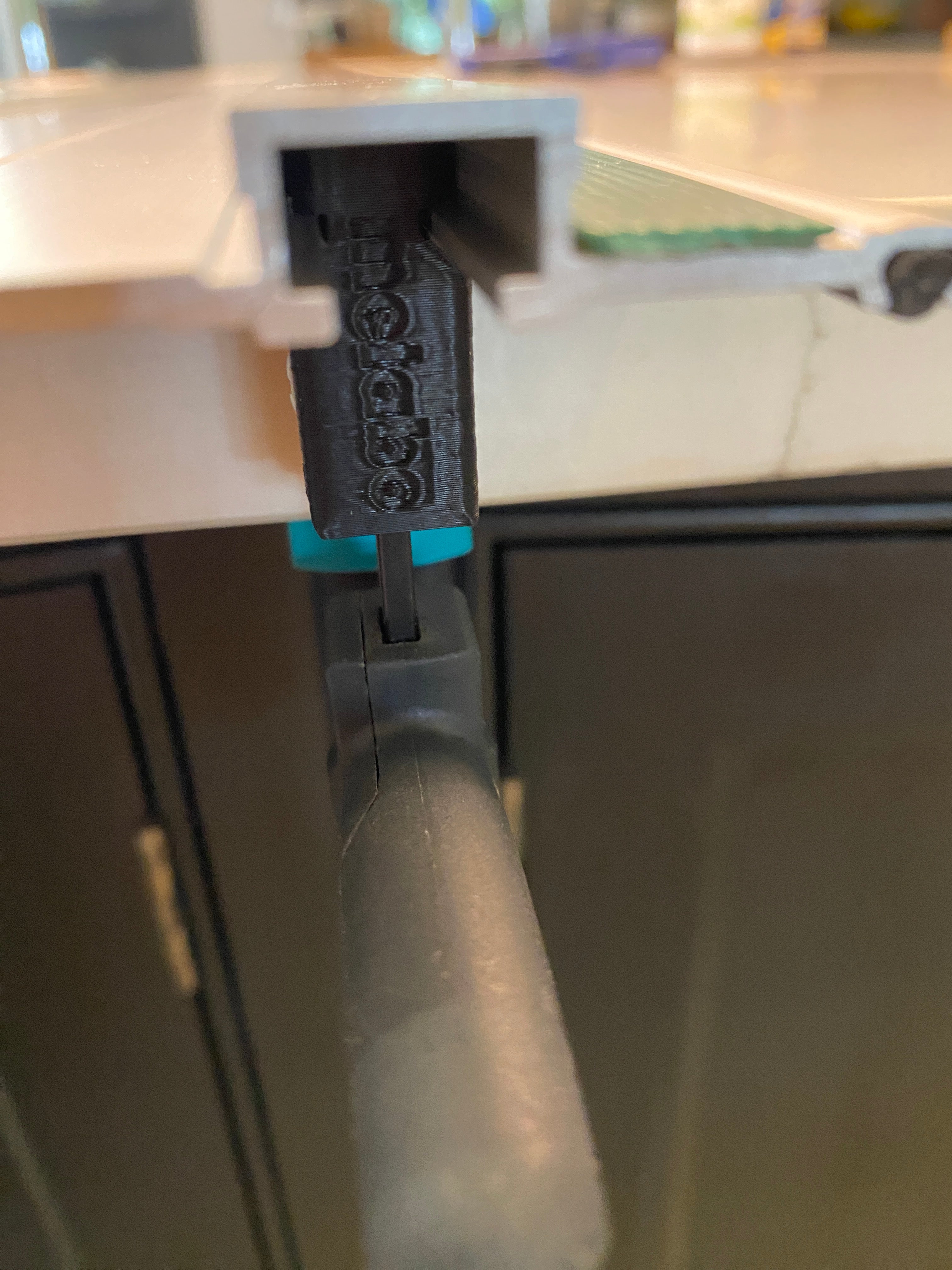 Metabo track Saw FSN guide rail clamp feet - to fit Wolfcraft clamp (PK-2)