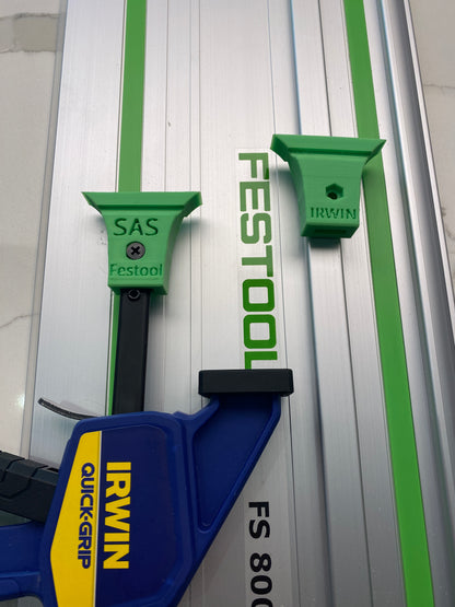 TOOLAX Adaptor Set (2-Pack) – Fits Festool Guide Rail - Irwin Quick-Grip Clamps