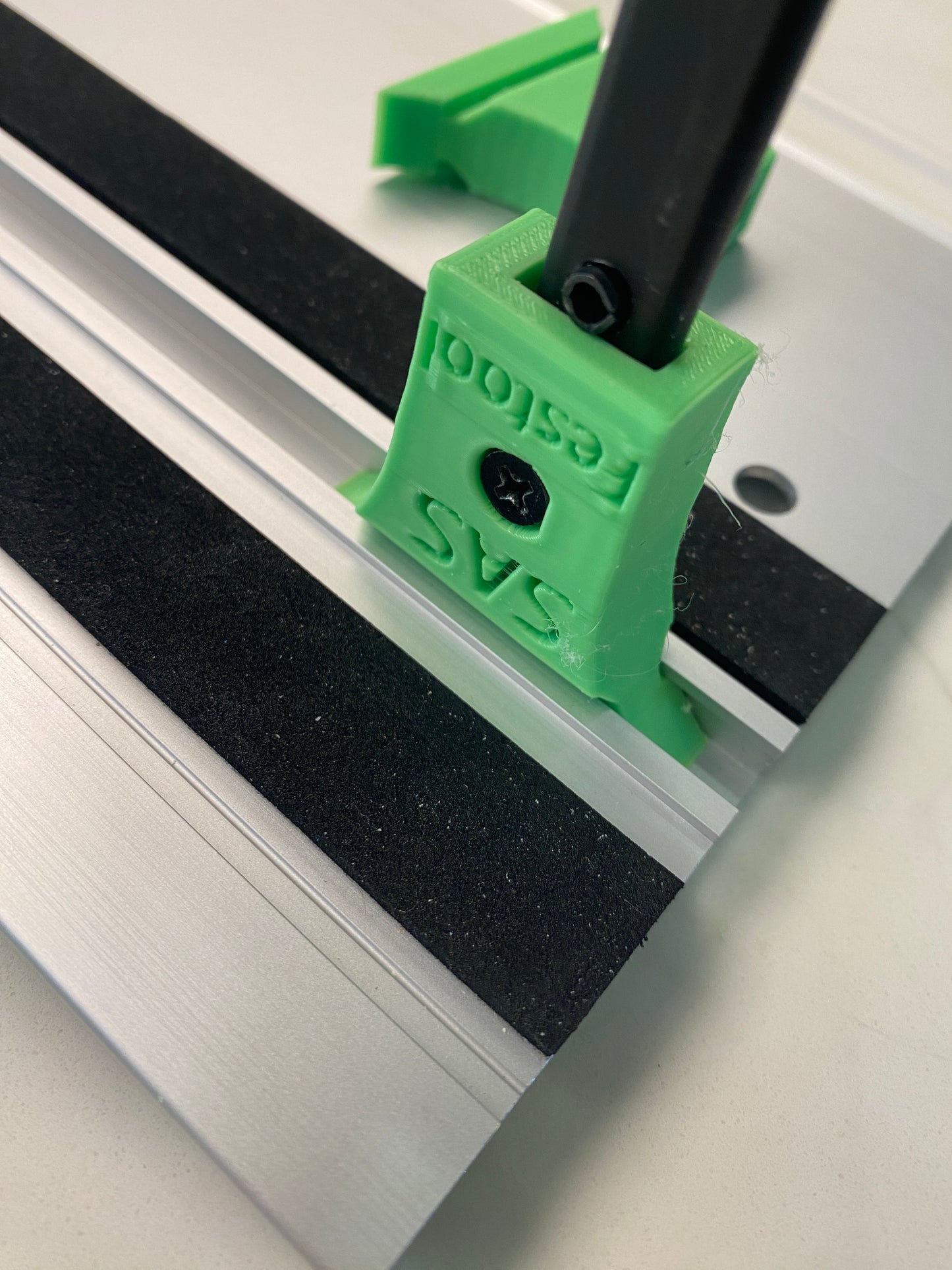 Festool track Saw guide rail clamp feet (PK 2) - For Irwin Quick Grip