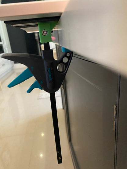 Festool track saw guide rail clamp feet - to fit Wolfcraft clamp (PK-2)