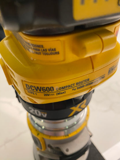 Dewalt DCW600 DWP601 Plunge Base Guide Rail Adaptor to Scheppach Guide Track