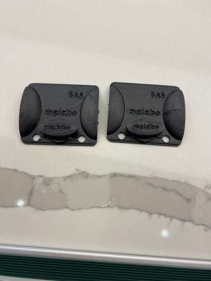 Plunge Stops /Guide Rail Stops / Track Limits / Anti Kickback /  Repetitive Cuts 1 PAIR to fit Metabo Guide Rail