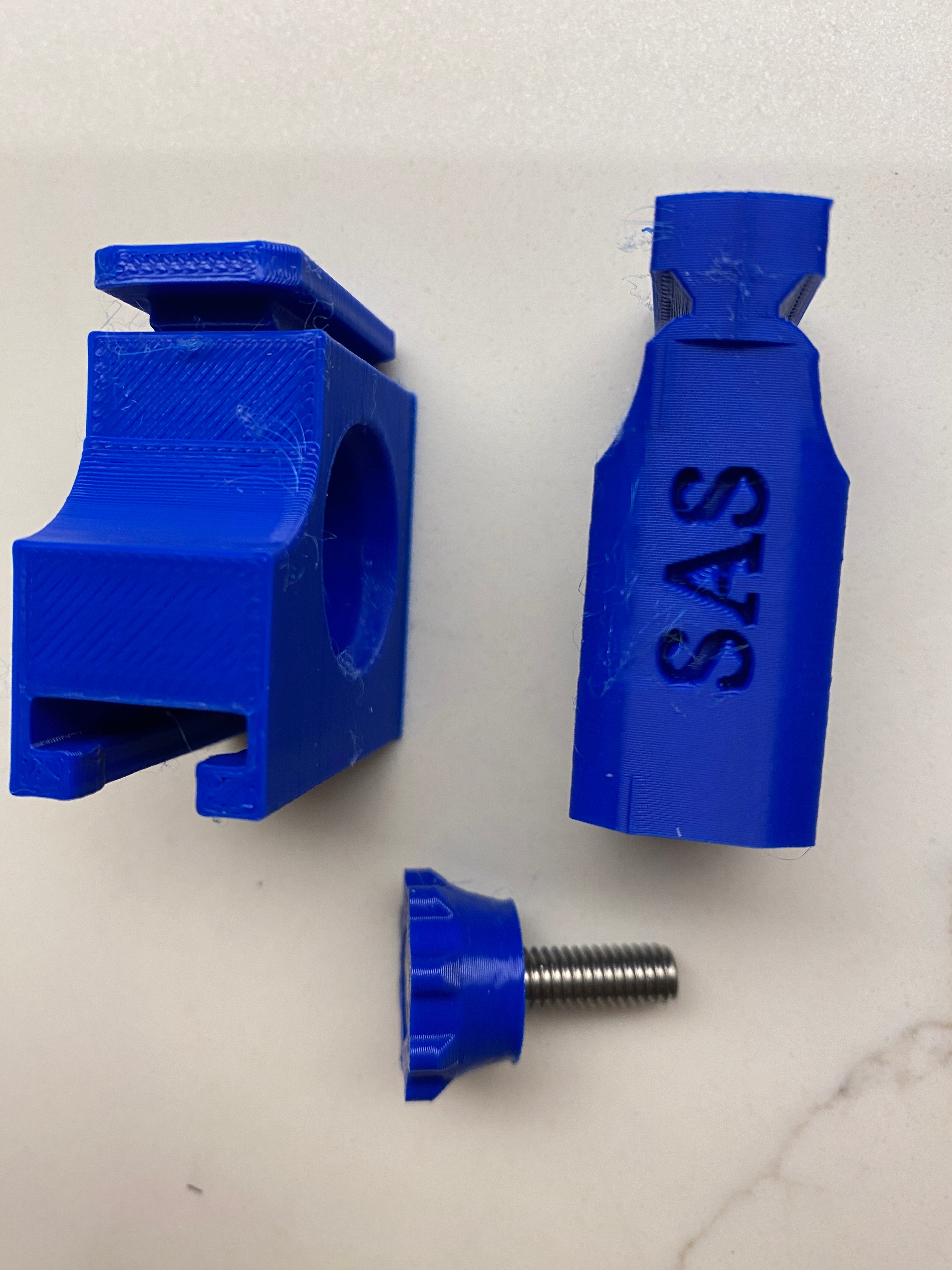 Makita track saw guide rail clamp adaptor feet - to fit Bessey Clamp