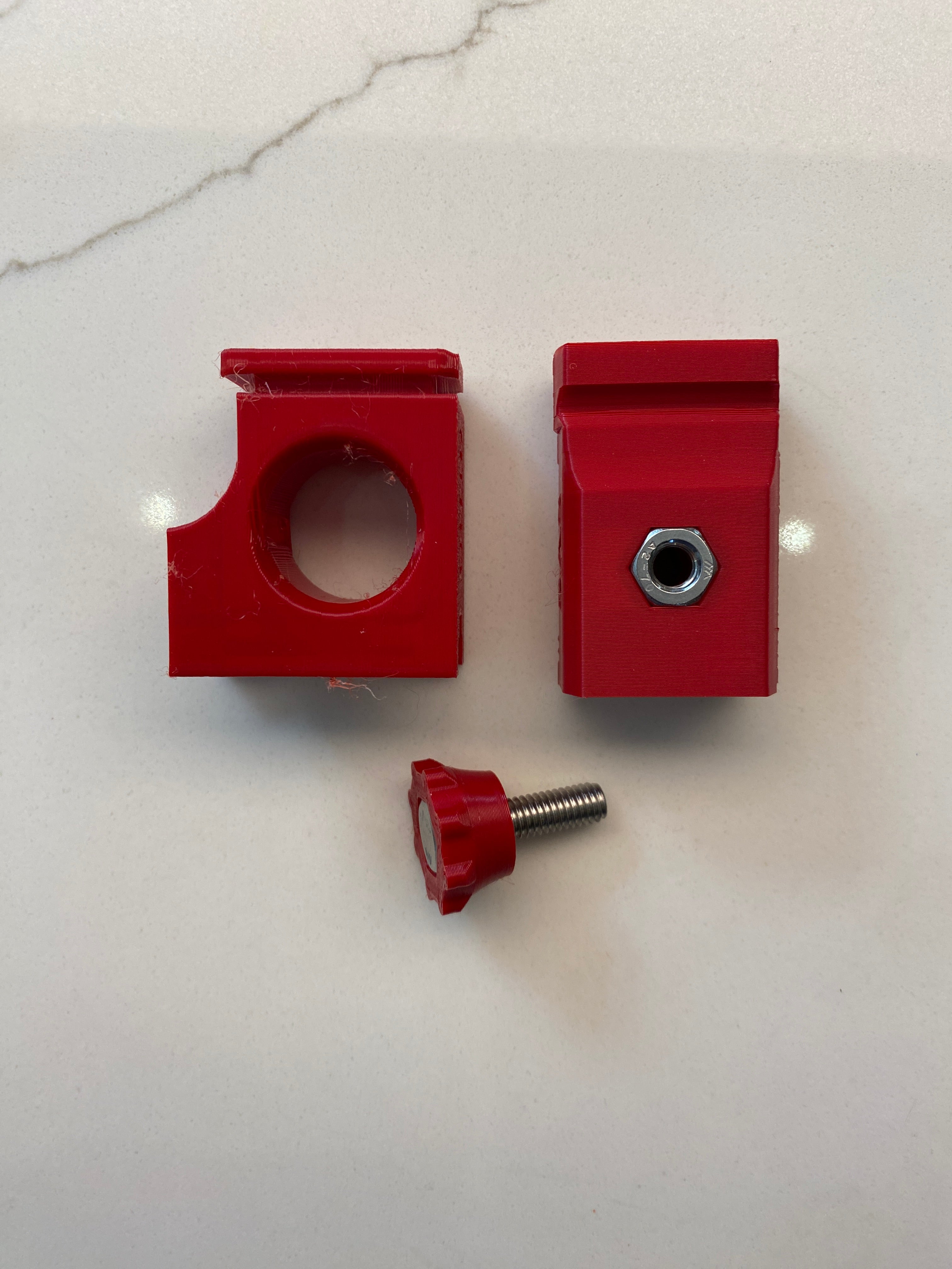 Einhell track saw guide rail clamp adaptor feet - to fit Bessey Clamp