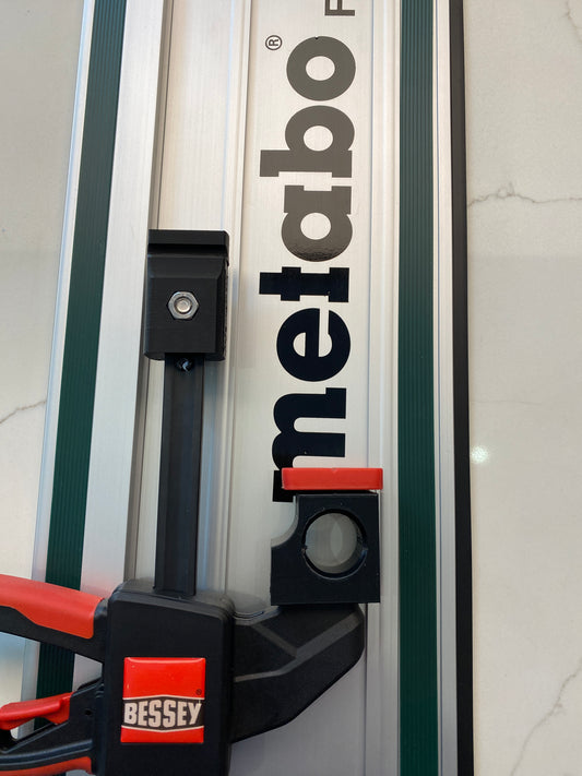 Metabo track saw FS guide rail clamp adaptor feet - to fit Bessey Clamp