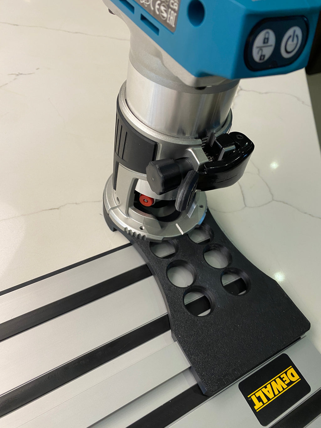 Makita Router DRT50 RT0700 RT0702 Guide Rail Adapter for Dewalt guide rail