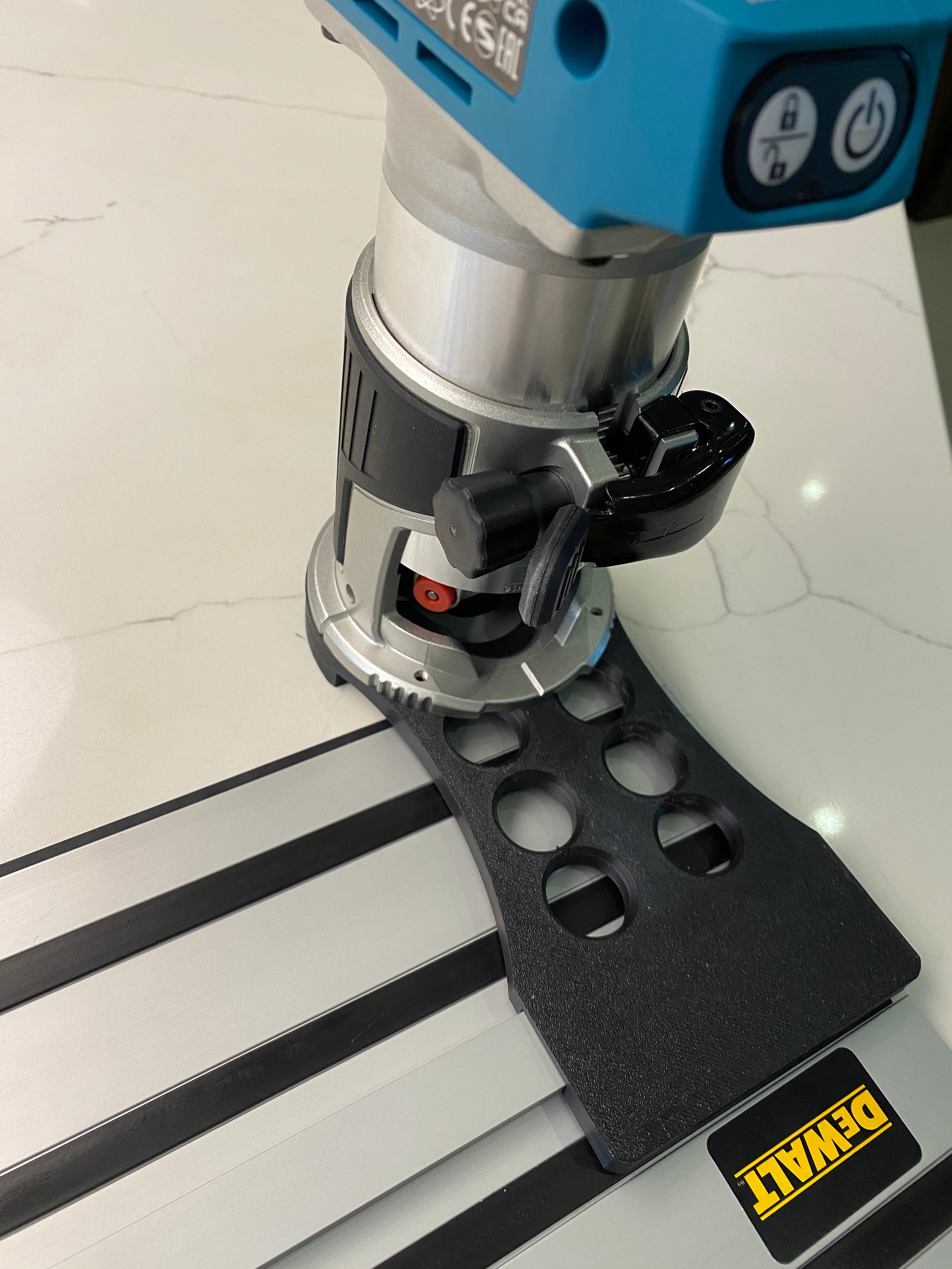 Makita Router DRT50 RT0700 RT0702 Guide Rail Adapter for Dewalt guide rail