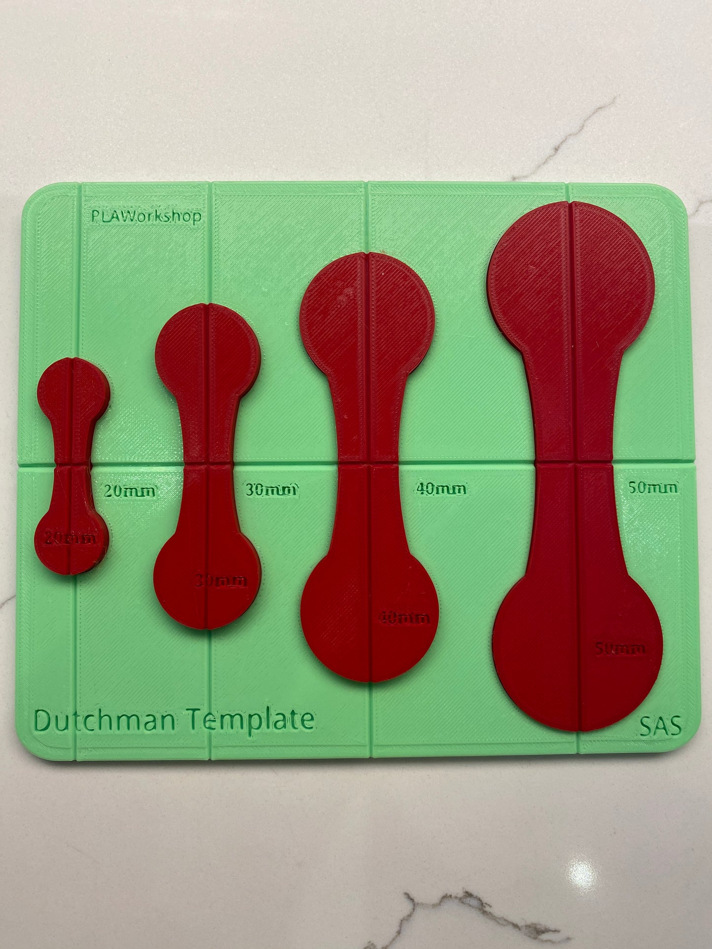 Router Jig Template for Woodworking to make a Dutchman or Bow Tie Inlay