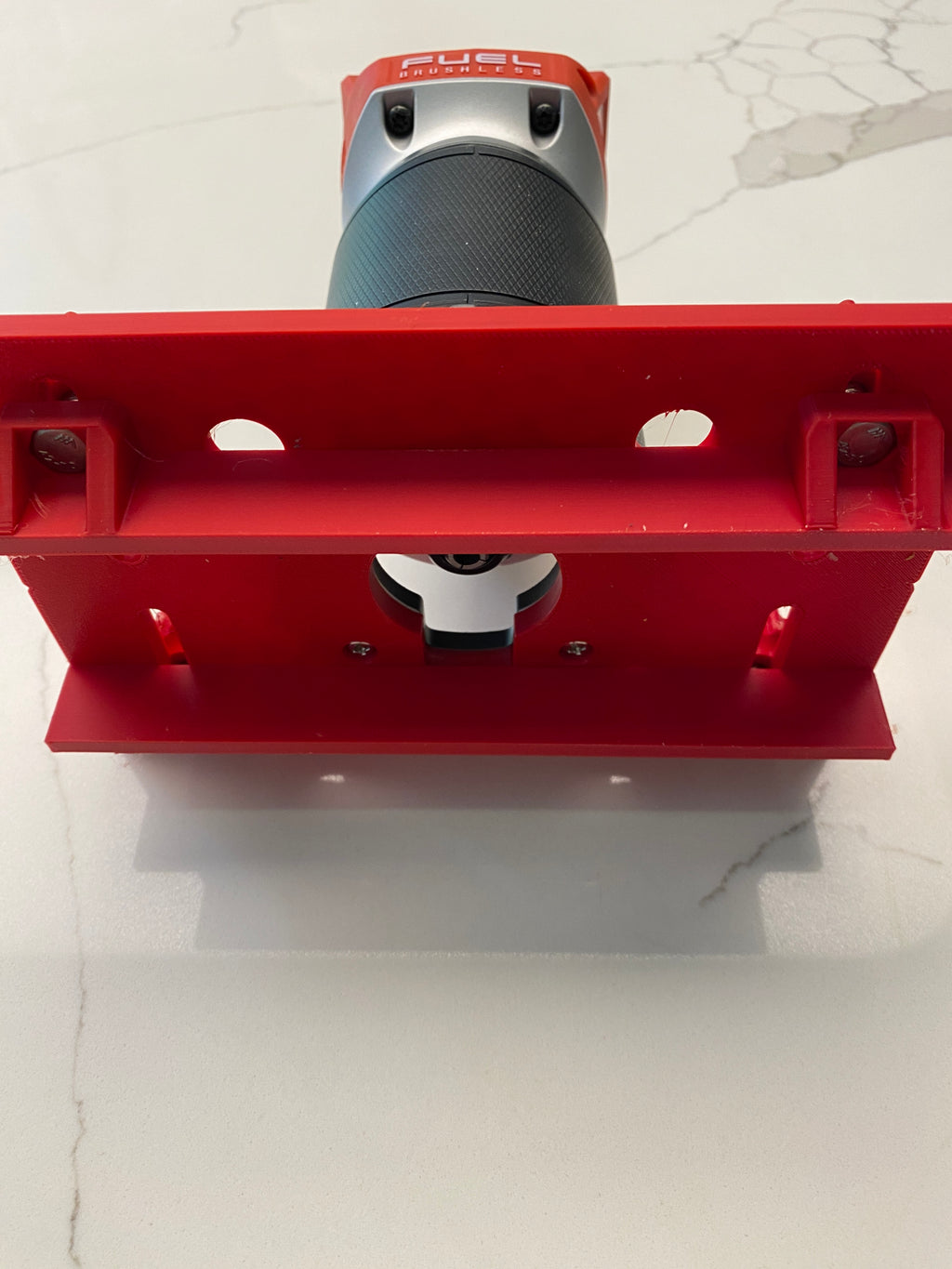 Milwaukee M18 FUEL router base jig for making mortises / slot mortises / grooves
