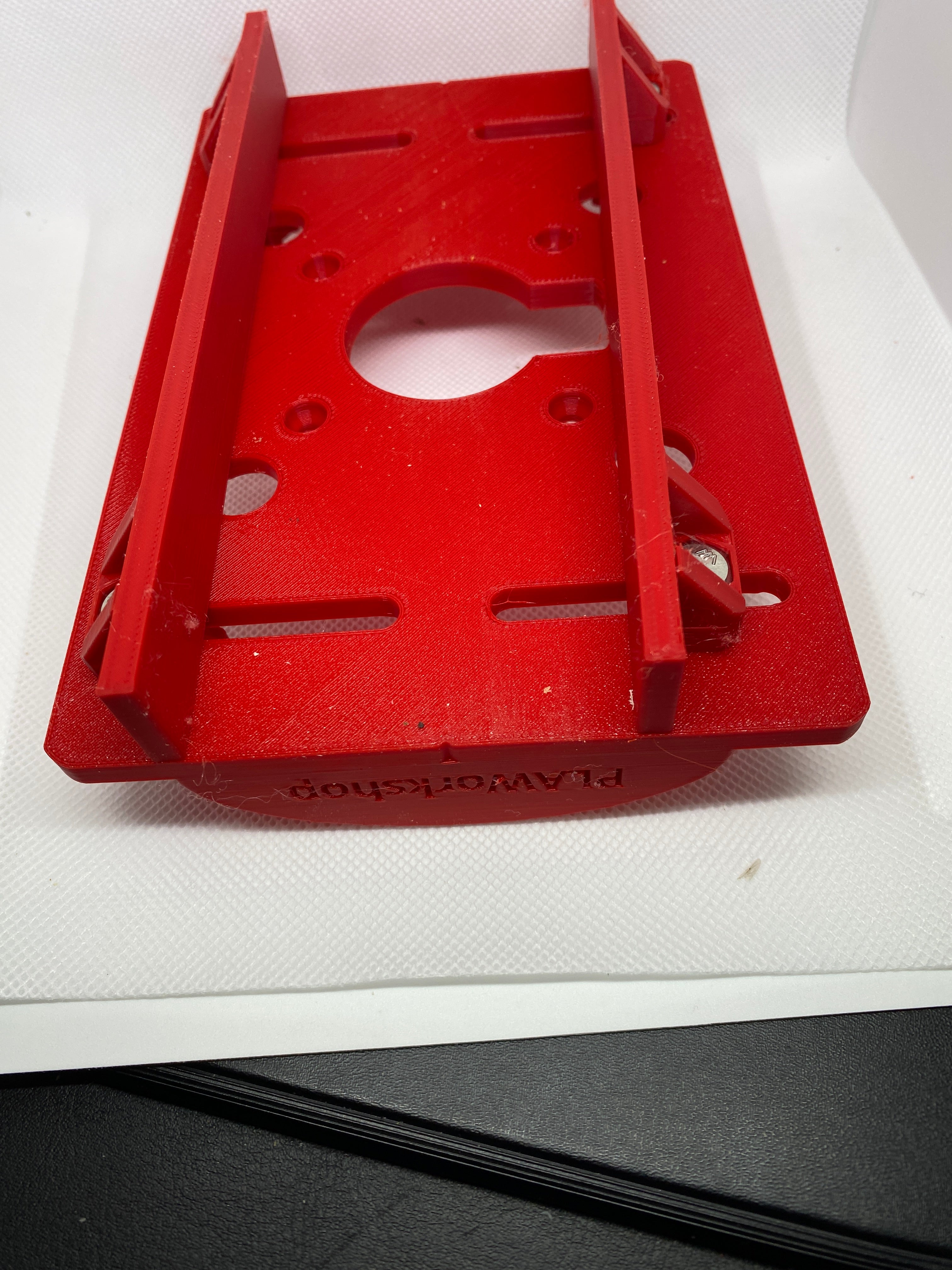 Milwaukee M18 FUEL router base jig for making mortises / slot mortises / grooves