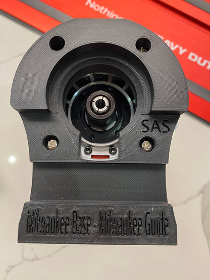 Milwaukee Router M18 FUEL Plunge Base Guide Rail Adapter for Milwaukee guide rail