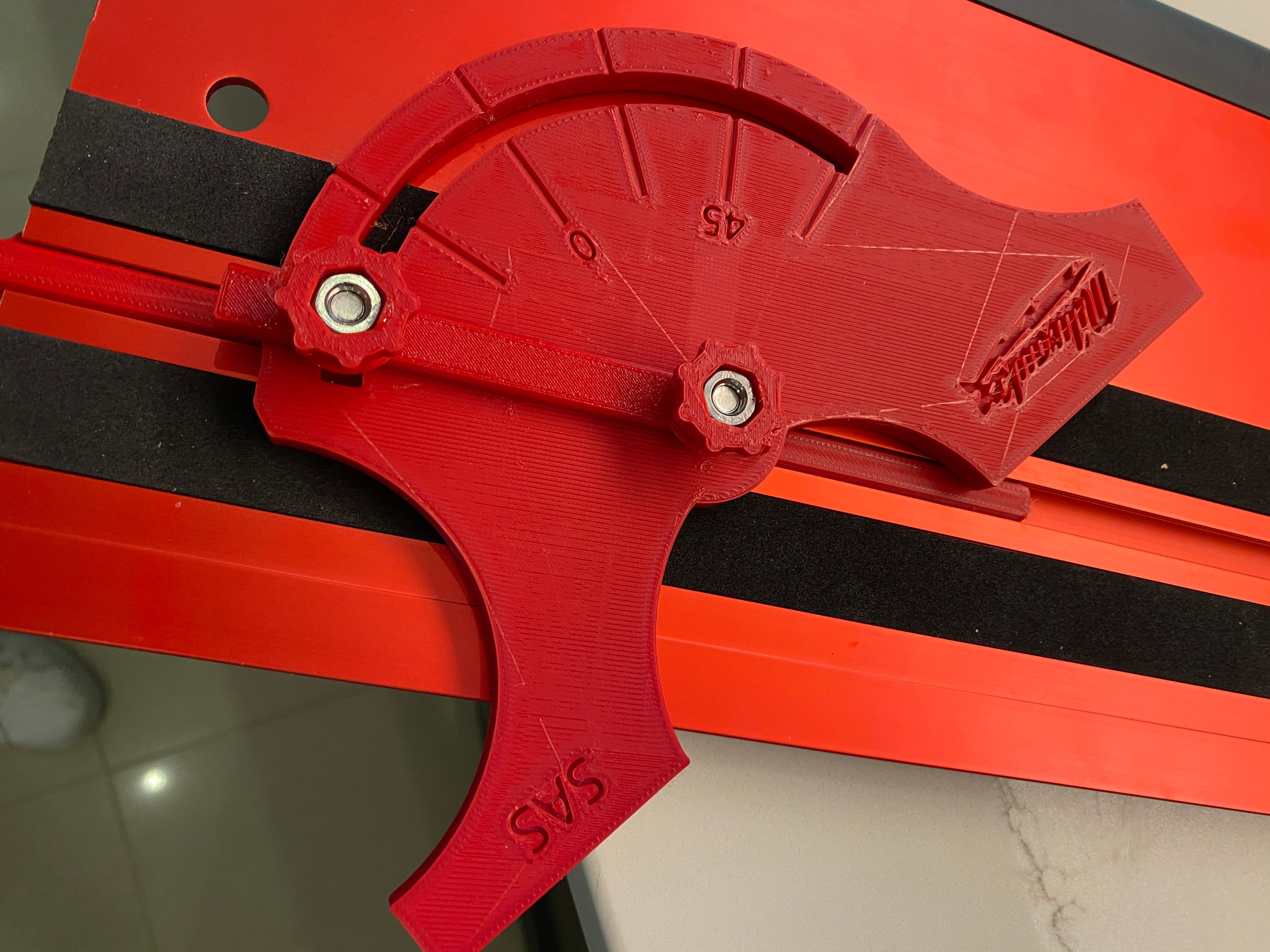 Milwaukee Guide Rail Fully Adjustable Angle Fence Attachment