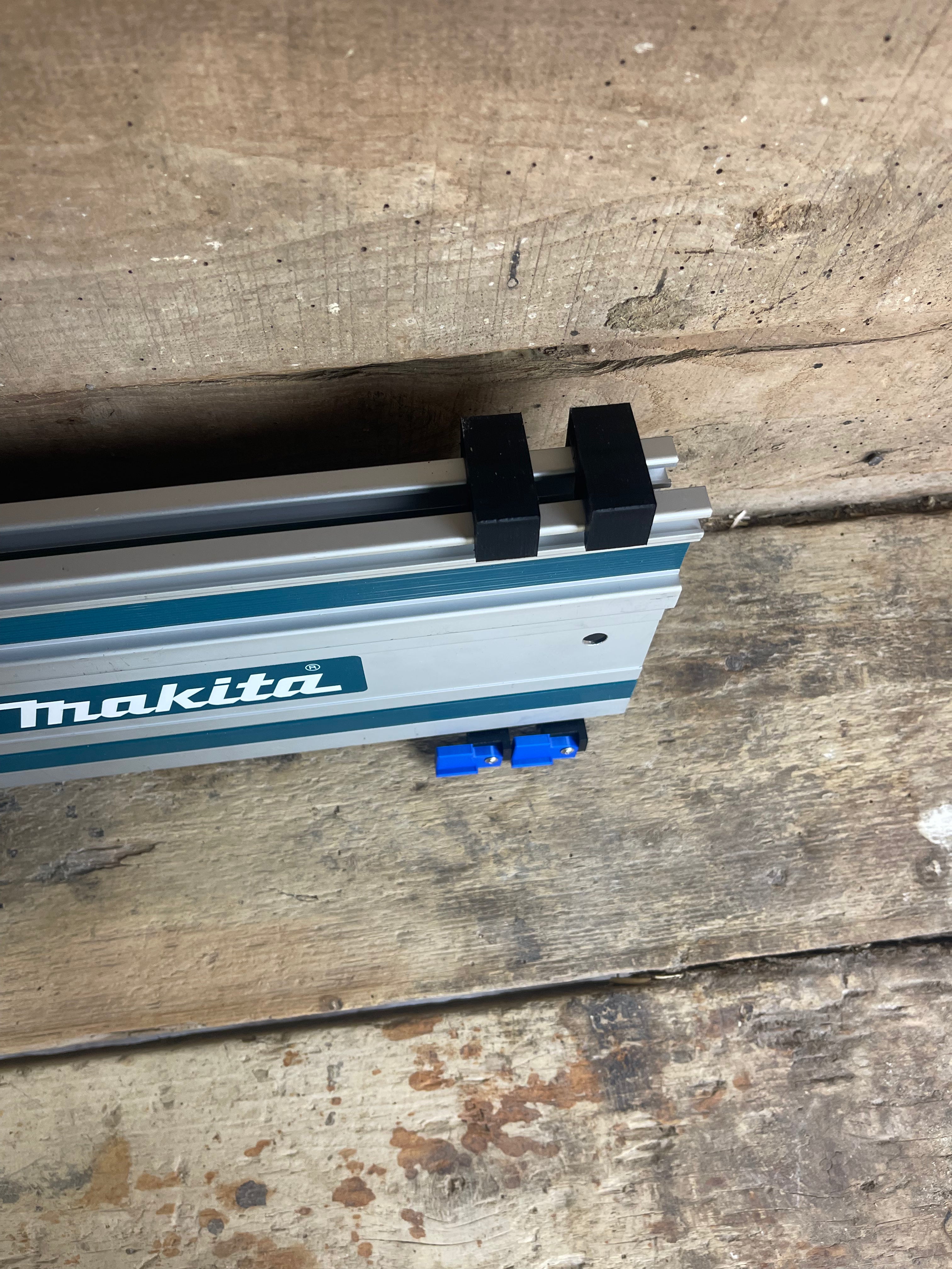 TOOLAX Double Decker Wall Mounting Brackets compatible with Makita Guide Rail Track/Track Saw