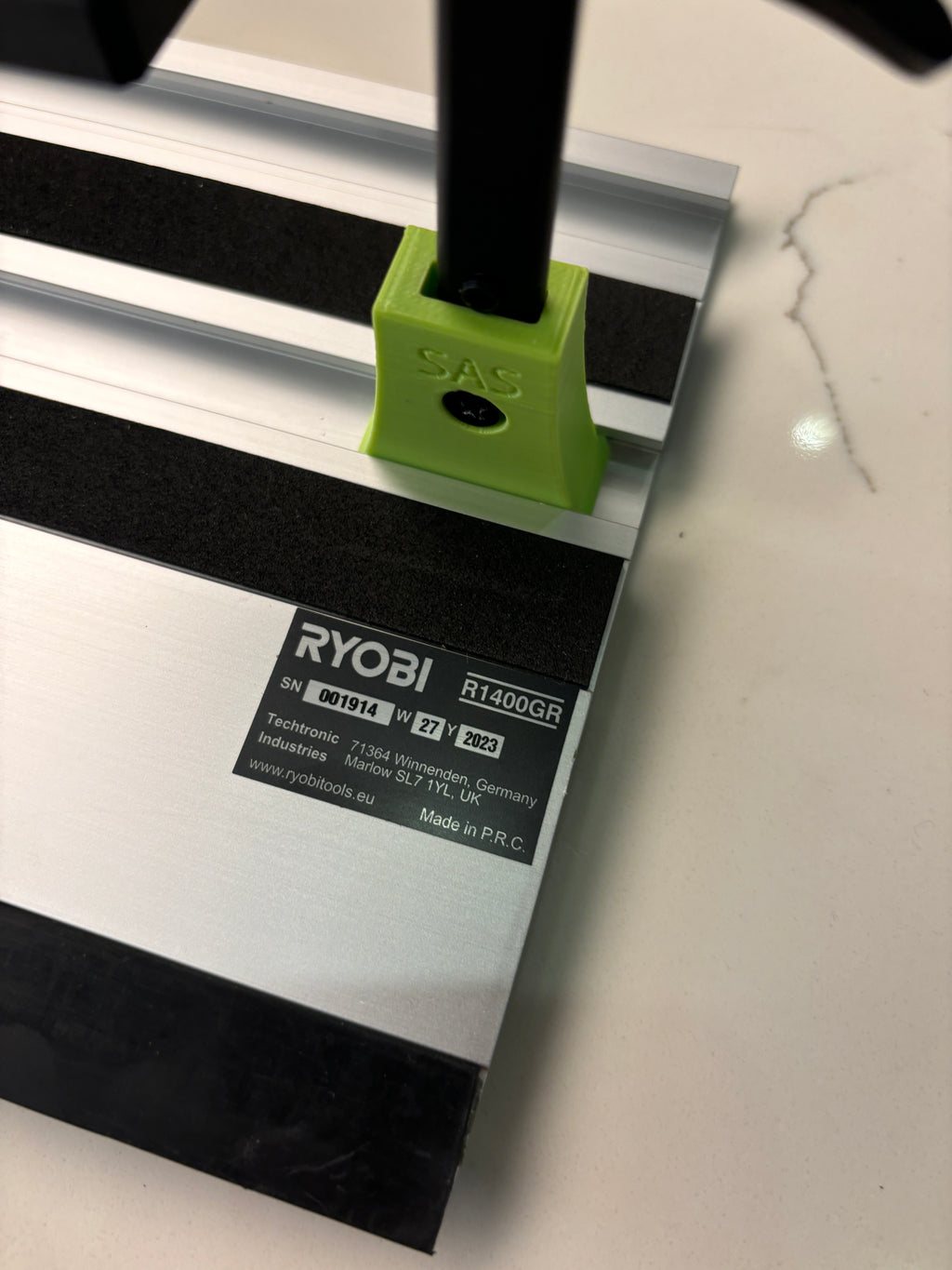 Ryobi track Saw guide rail clamp feet (PK 2) - For Irwin Quick Grip