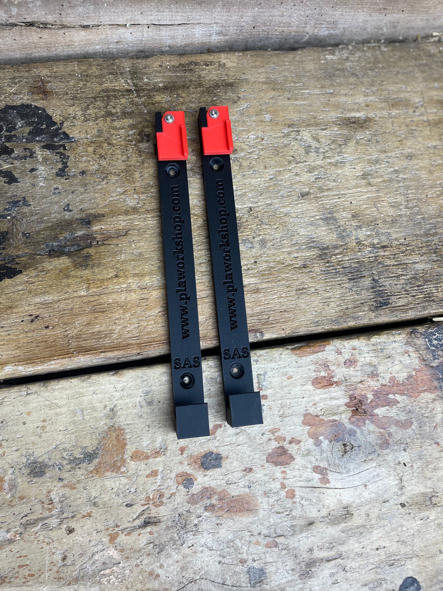 TOOLAX  Wall Mounting Brackets for Milwaukee Guide Rail Track Rack / Track Saw. 1 PAIR