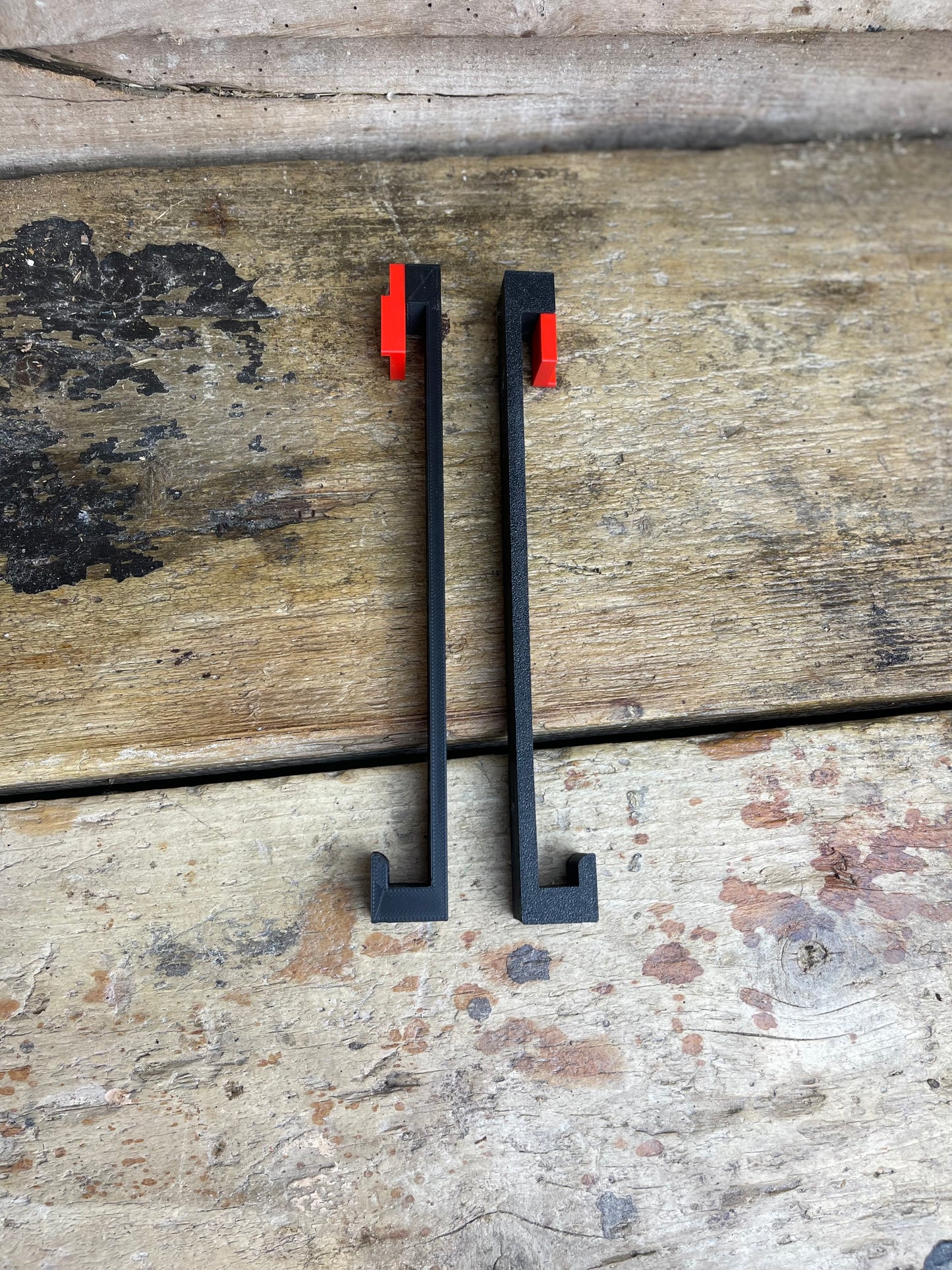 TOOLAX  Wall Mounting Brackets for Milwaukee Guide Rail Track Rack / Track Saw. 1 PAIR