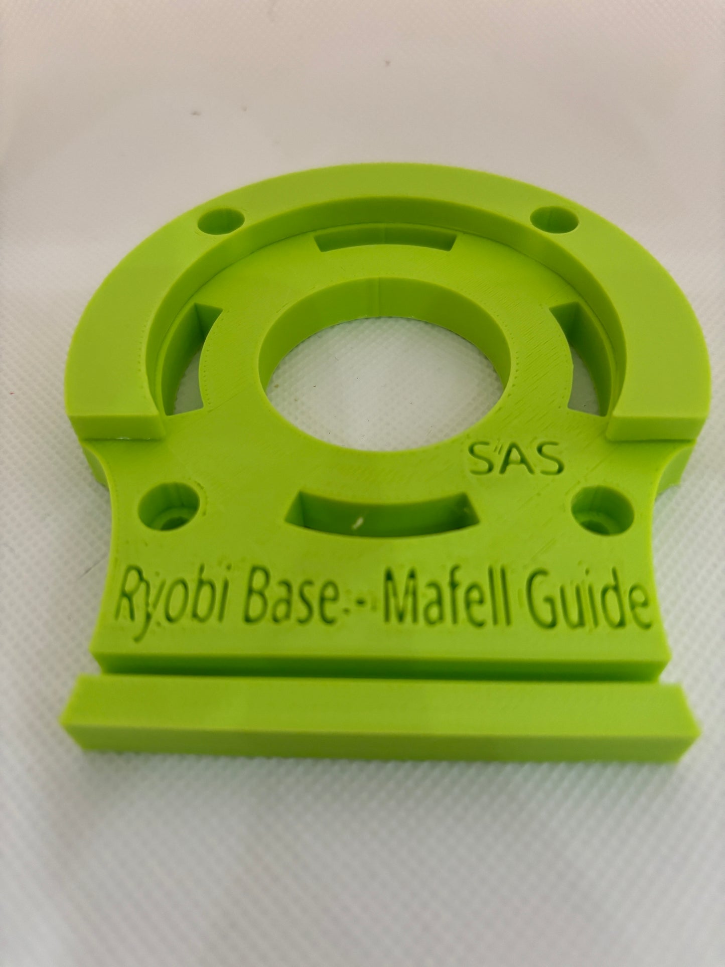 Ryobi RTR18 RTR18C R18TR P601 Plunge Base Guide Rail Adaptor to Mafell Guide Track