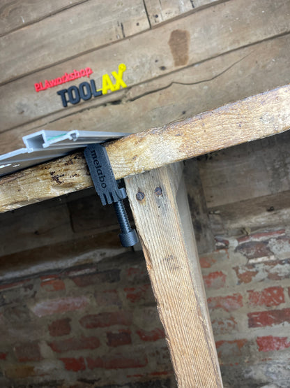 TOOLAX G-Style clamps- compatible with Metabo track saw guide rail