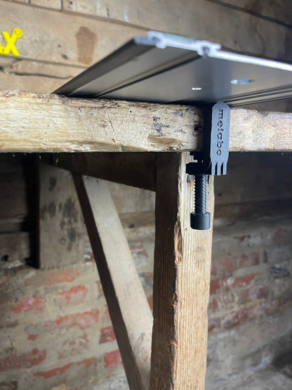 TOOLAX G-Style clamps- compatible with Metabo track saw guide rail