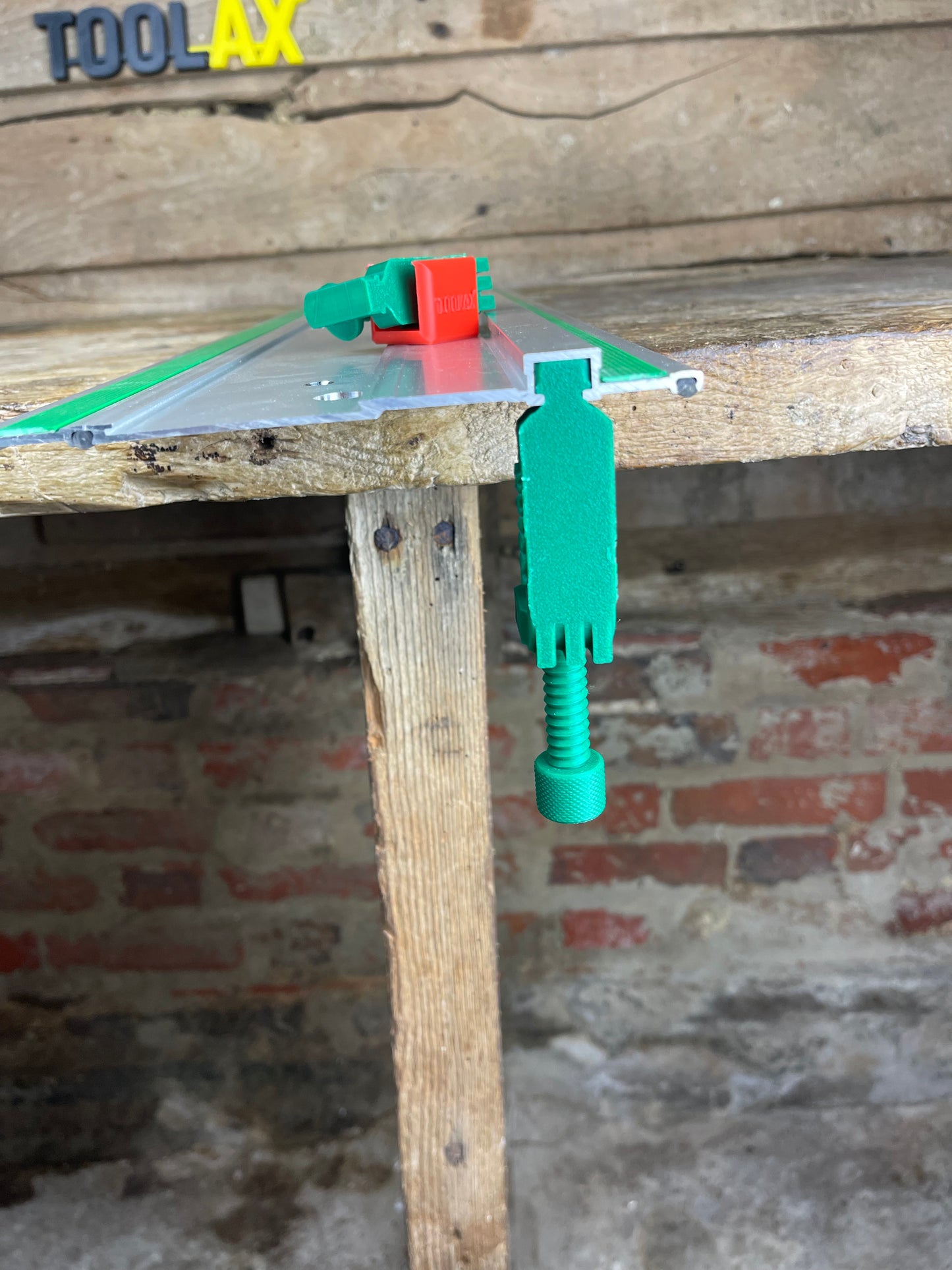 TOOLAX G-Style Clamps – Compatible with Hikoki Track Saw Guide Rails