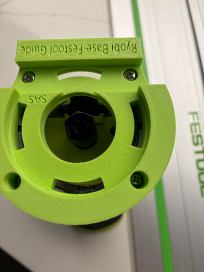 Ryobi RTR18 RTR18C R18TR P601 Plunge Base Guide Rail Adaptor to Festool Guide Track