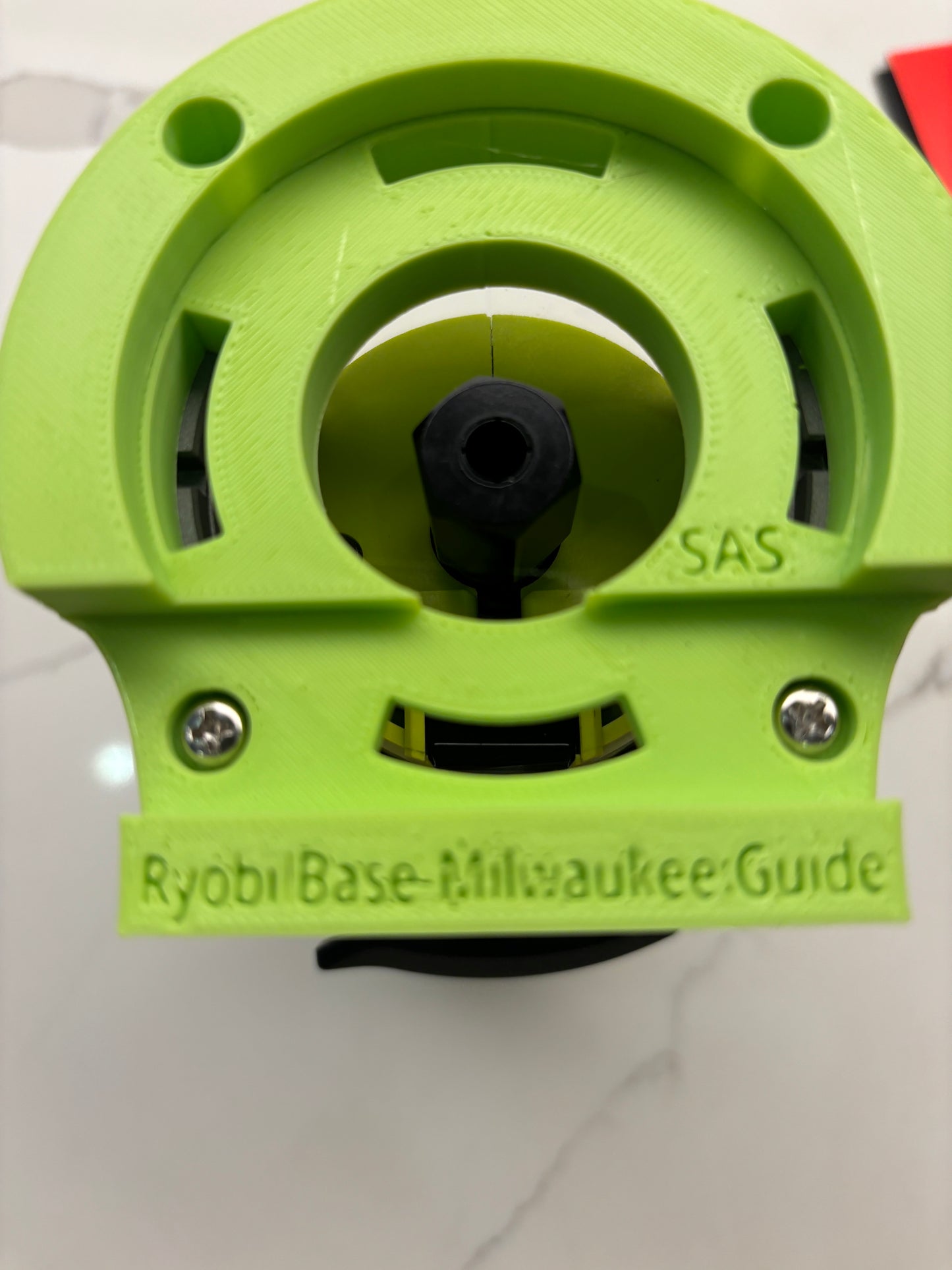 Ryobi RTR18 RTR18C R18TR P601 Plunge Base Guide Rail Adaptor to Milwaukee Guide Track