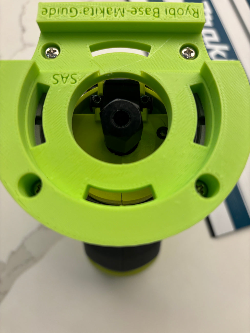 Ryobi RTR18 RTR18C R18TR P601 Plunge Base Guide Rail Adaptor to Makita Guide Track